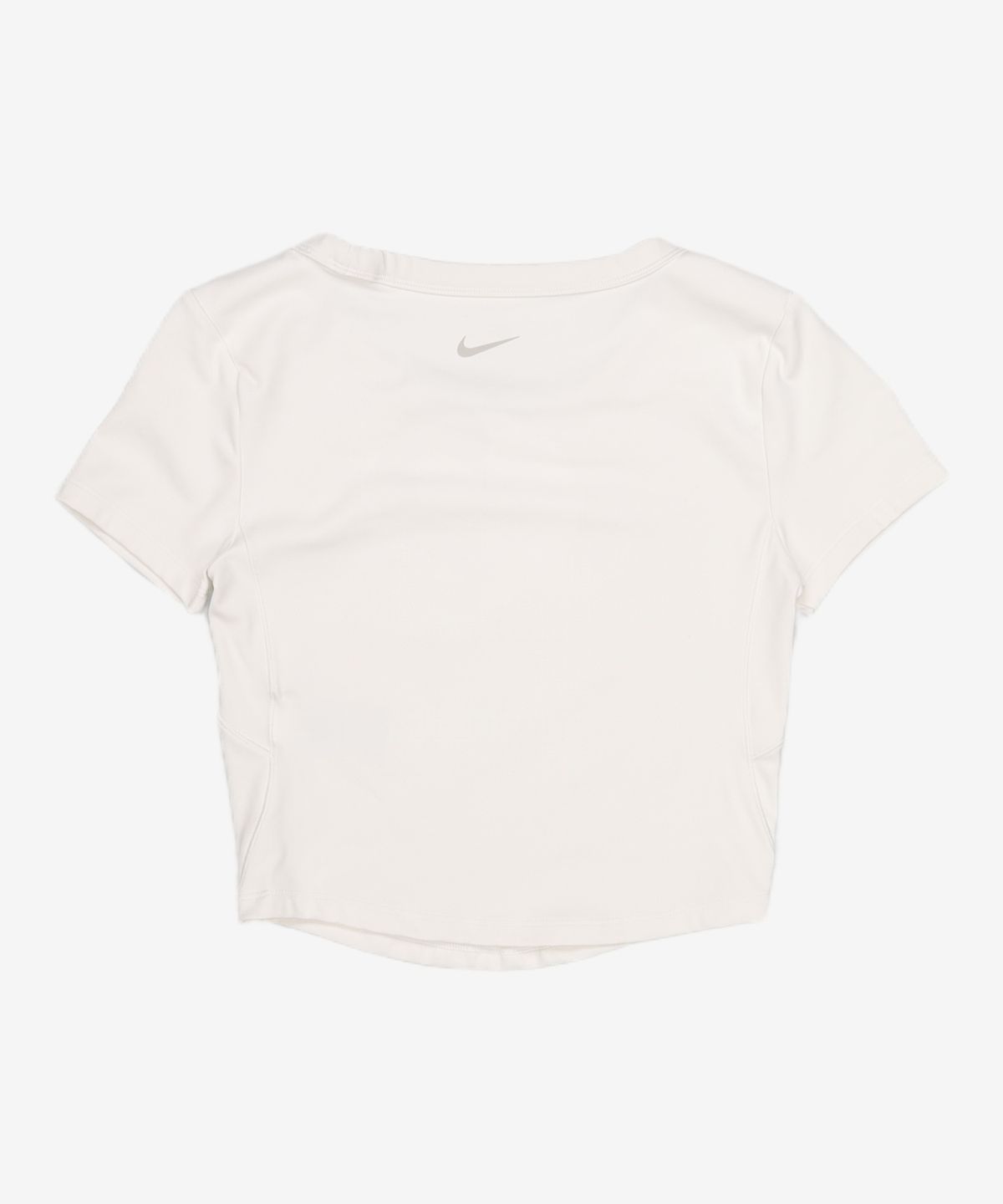 나이키(NIKE) 원 피티드 드라이 핏 반팔 크롭 탑 W - 화이트:블랙 / FN2805-100 M