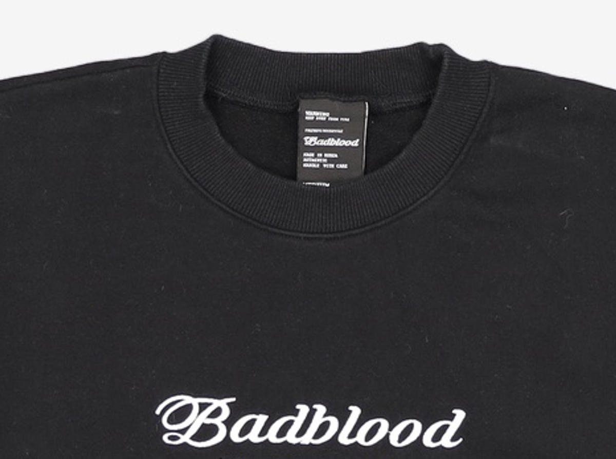 배드블러드(BADBLOOD) 맨투맨/스웨트셔츠 M