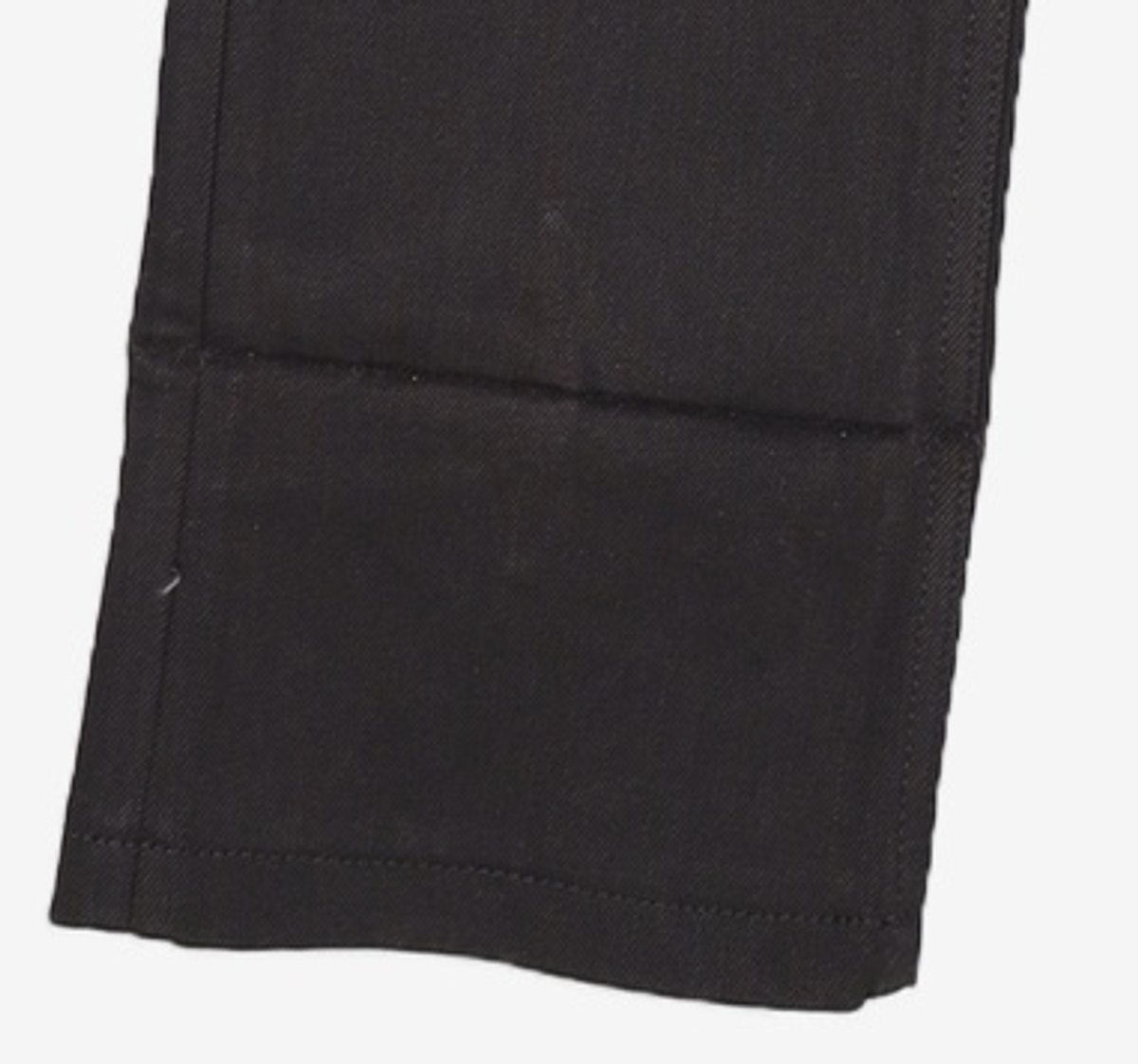 가먼트레이블(GARMENT LABLE) Denim Roll-up Pants - Stitch Black S