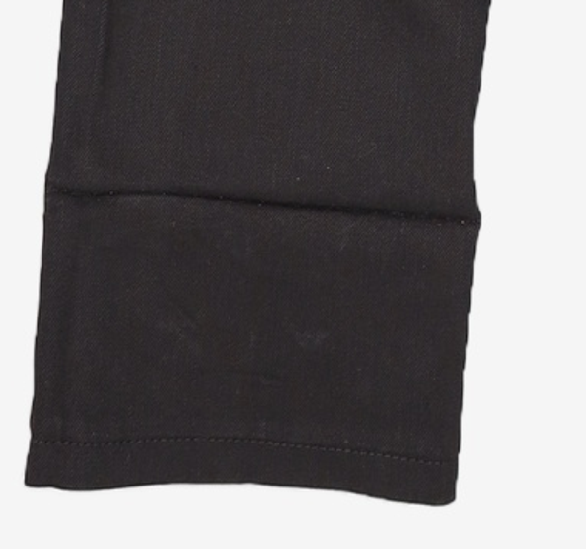가먼트레이블(GARMENT LABLE) Denim Roll-up Pants - Stitch Black S