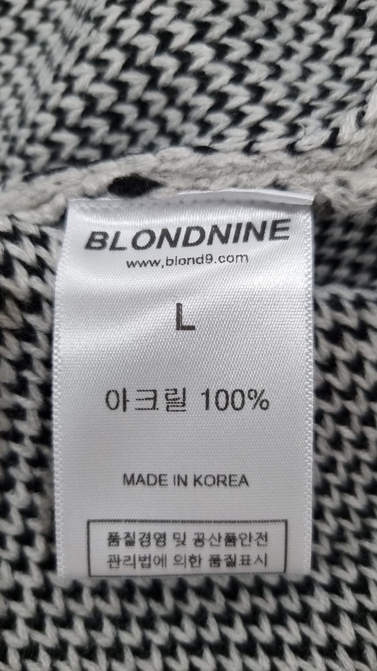 블론드나인(BLOND9) 니트/스웨터 L