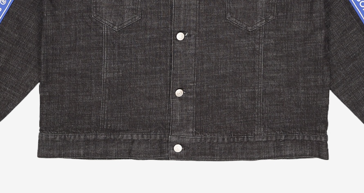 본챔스(BORN CHAMPS) BC IB DENIM JACKET 01 BLACK CEQCMJK02BK S