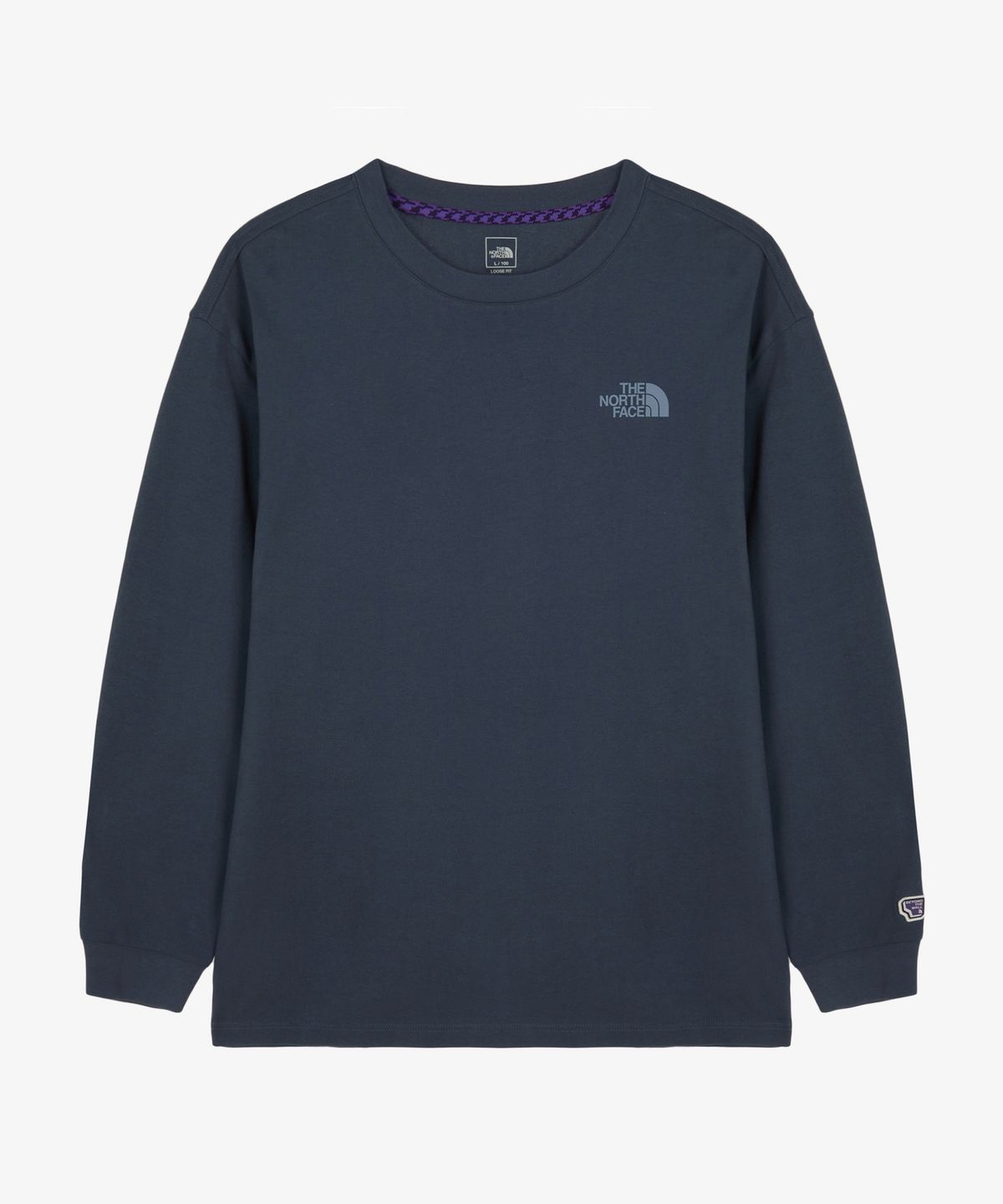 노스페이스(THE NORTH FACE) NT7TS51B 남성 데이클라임 긴팔 티 DUSK BLUE