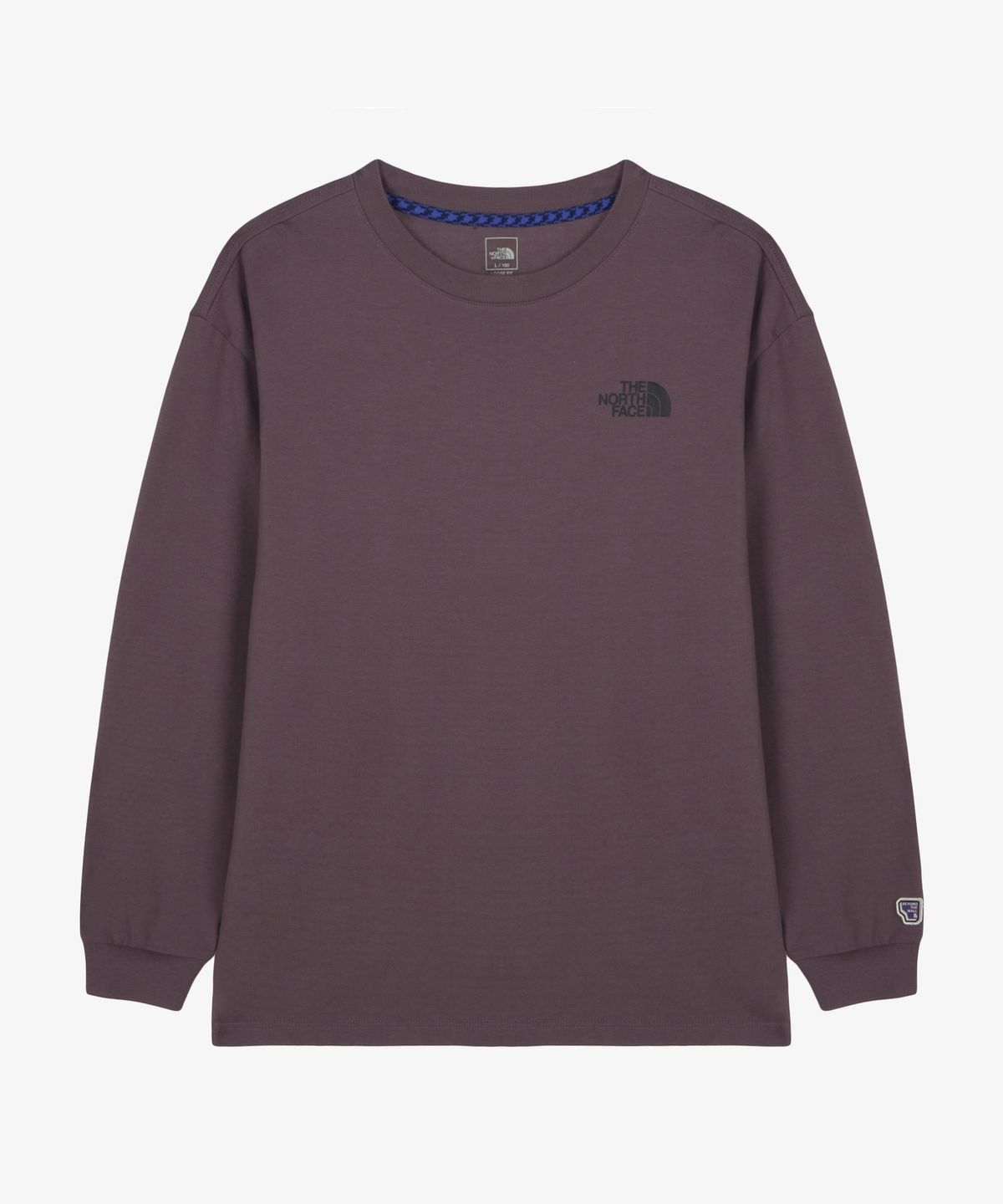 노스페이스(THE NORTH FACE) NT7TS51C 남성 데이클라임 긴팔 티 MISTY LILAC