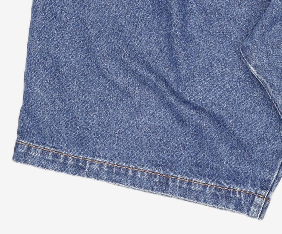 사운즈라이프(SOUNDSLIFE) Two Tuck denim Shorts Medium Indigo XL
