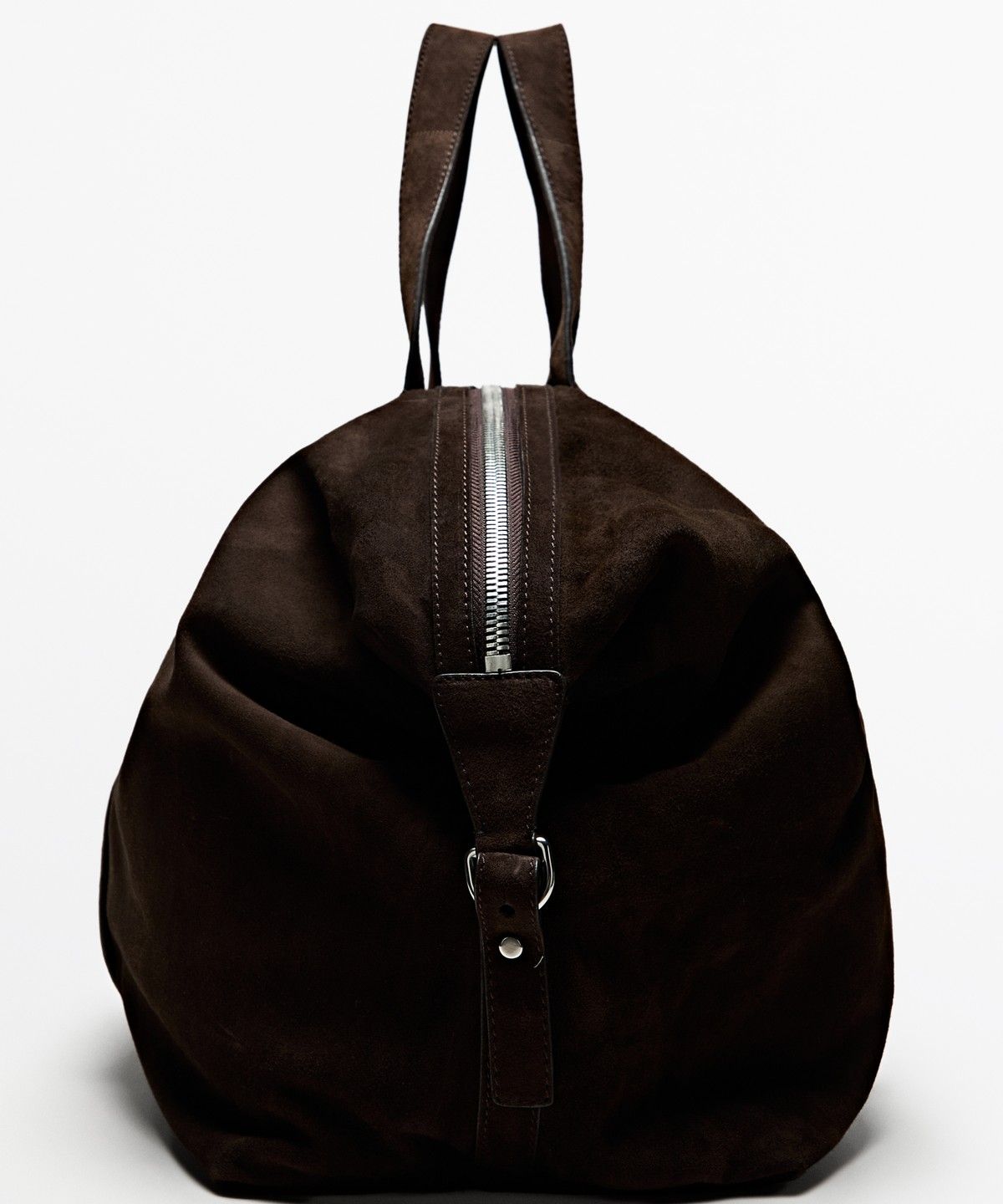 마시모두띠(MASSIMO DUTTI) 스플릿 스웨이드 레더 스포츠 백