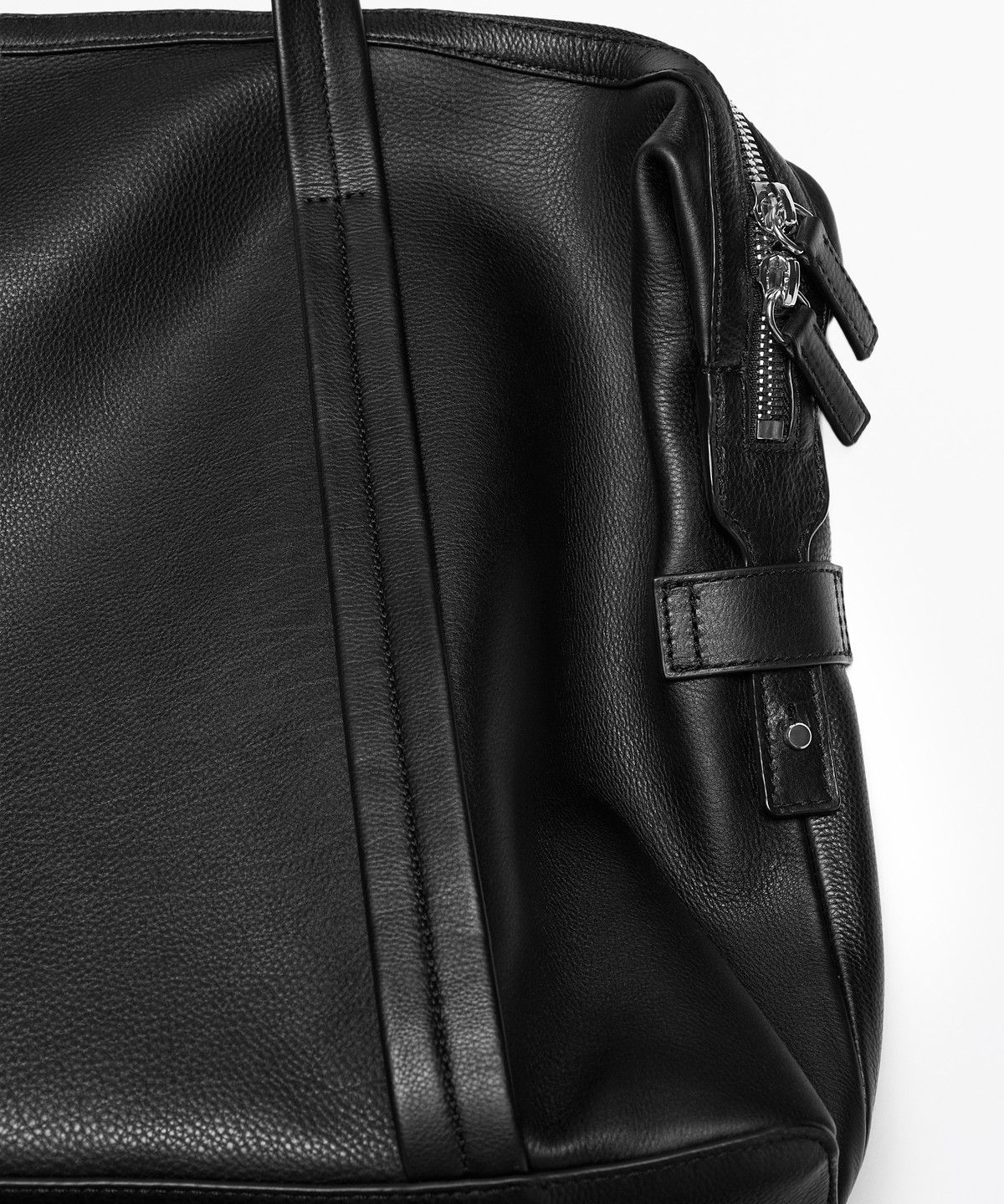 마시모두띠(MASSIMO DUTTI) 나파 가죽 캐리 온 백