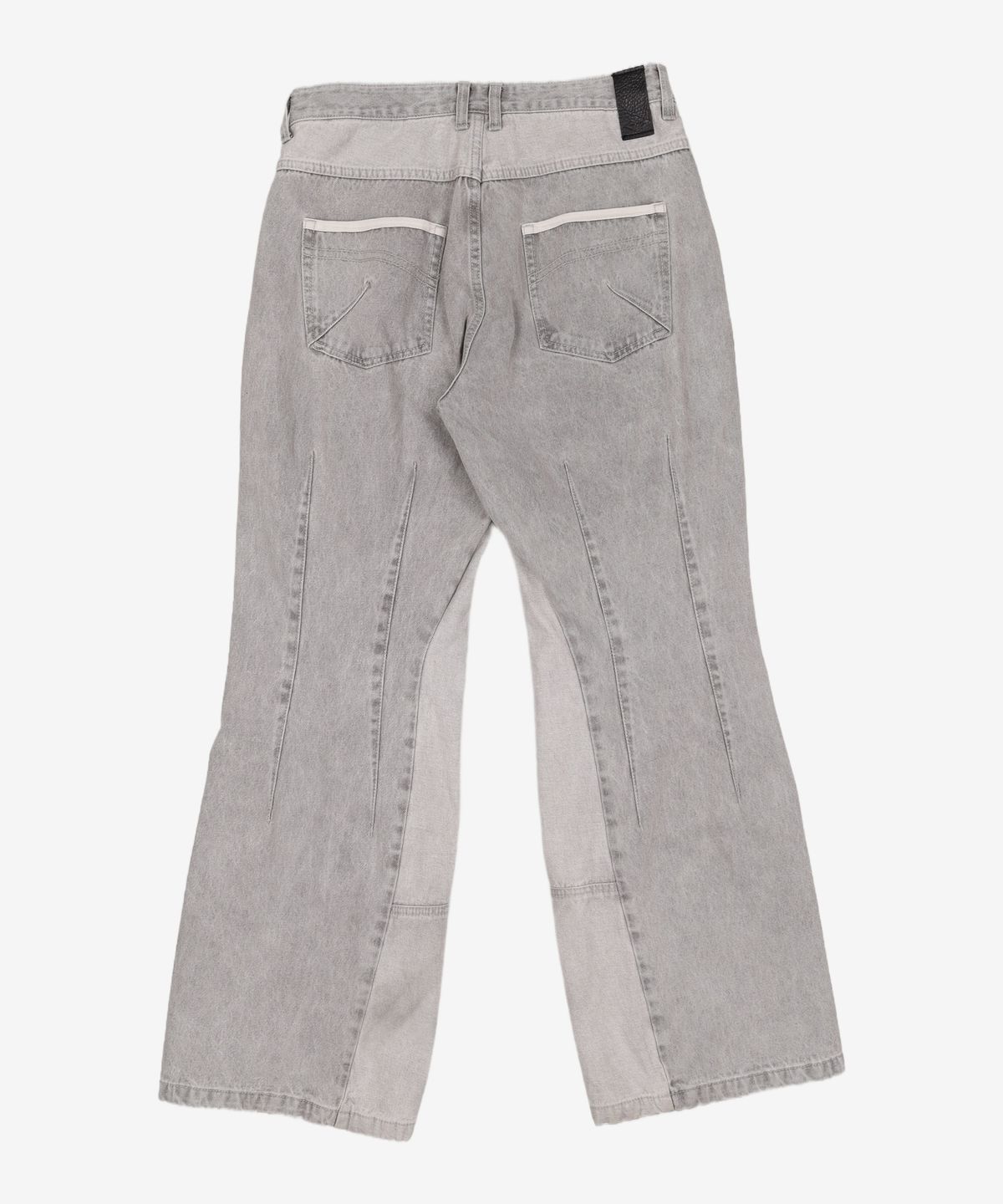 이티씨이(ETCE) CURVED PANEL DENIM PANTS 2.0 (GRAY) L