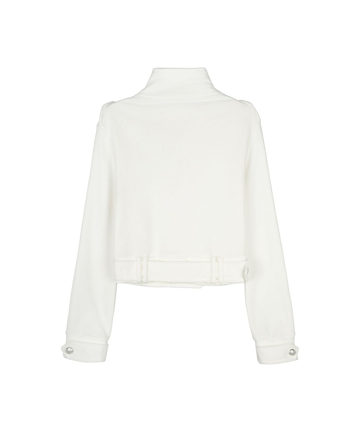 아야즈앤세이(AYASNSEY) SIER NAPOLEON HIGH-NECK JACKET (WHITE IVORY)