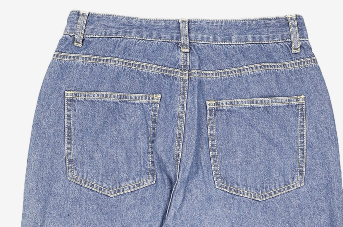 오디너리 홀리데이(ORDINARY HOLIDAY) 10부와이드 데님팬츠 10 WIDE DENIM PANTS 0MM