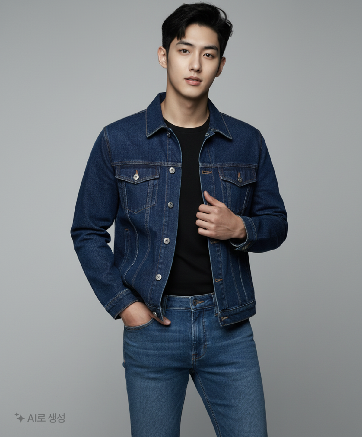 무신사 스탠다드(MUSINSA STANDARD) 데님/트러커 재킷 XL