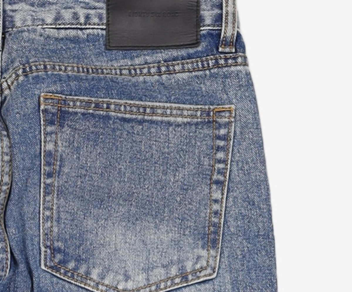 86로드(86ROAD) PACIFIC BLUE ROAD / CROP STRAIGHT 34