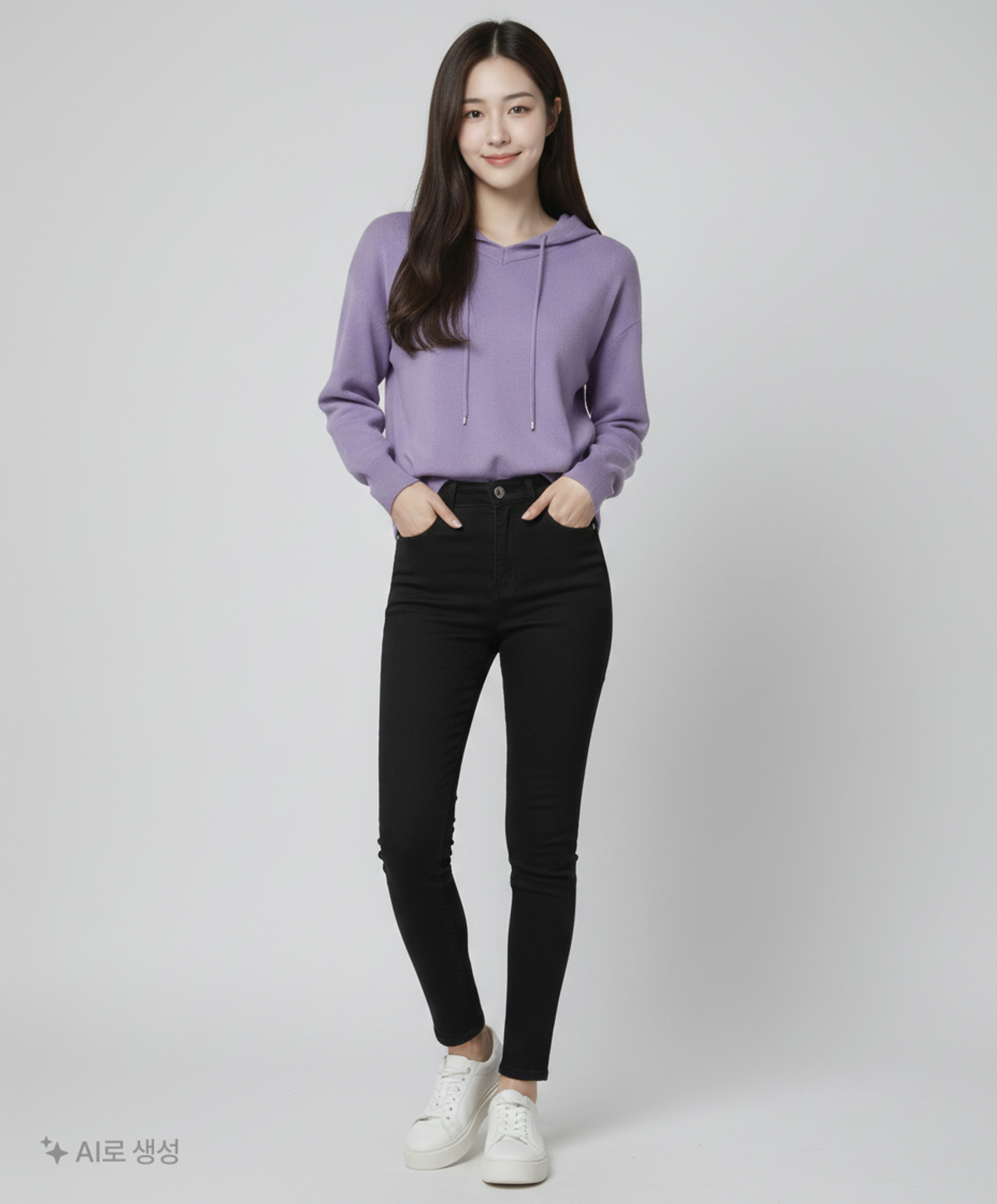 엔니튜드(ENNITTUDE) 후드 티셔츠 90