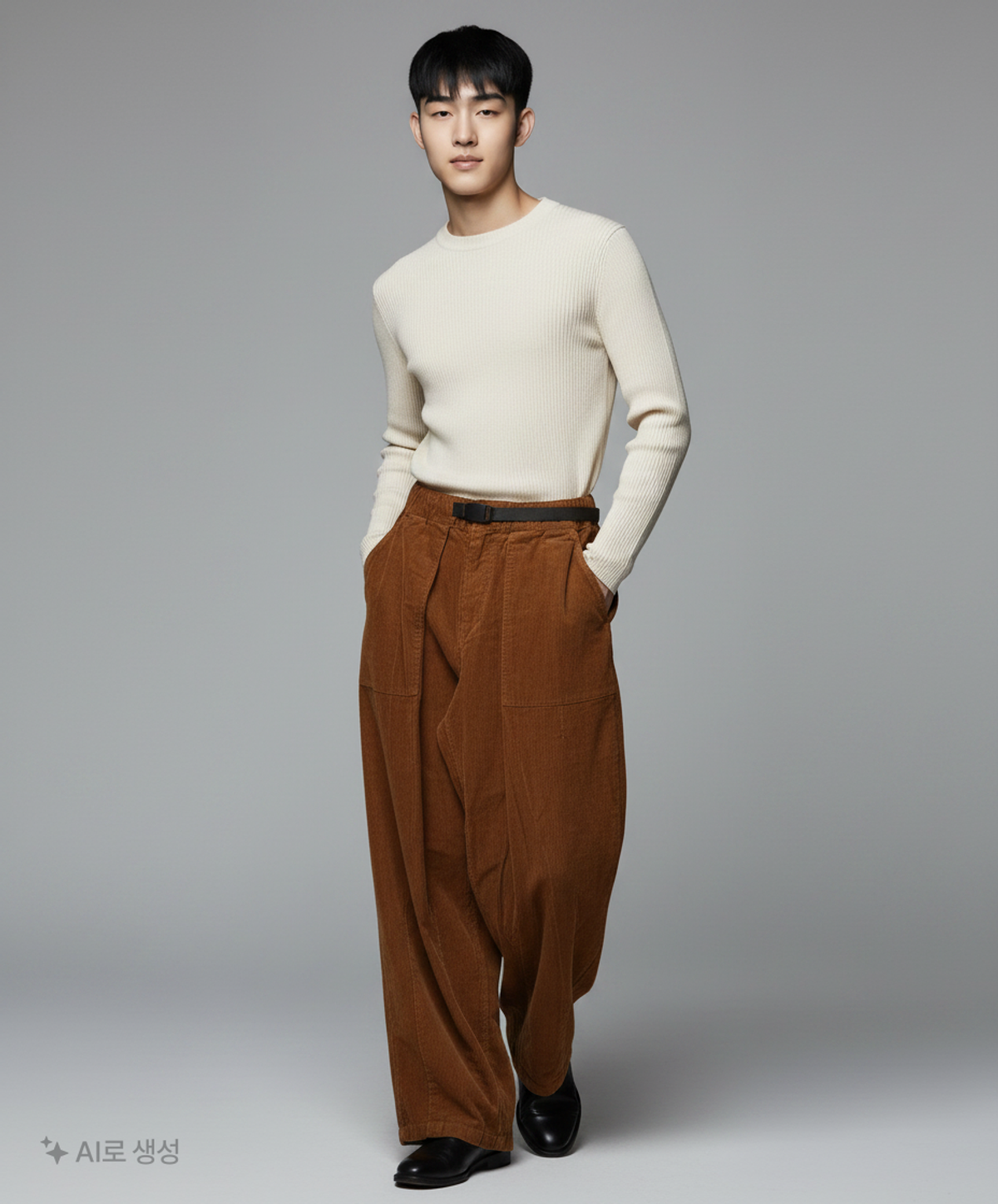 미니멀프로젝트(MINIMALPROJECT) 퍼티그 벌룬 코듀로이 팬츠 MPT110 [BROWN] M
