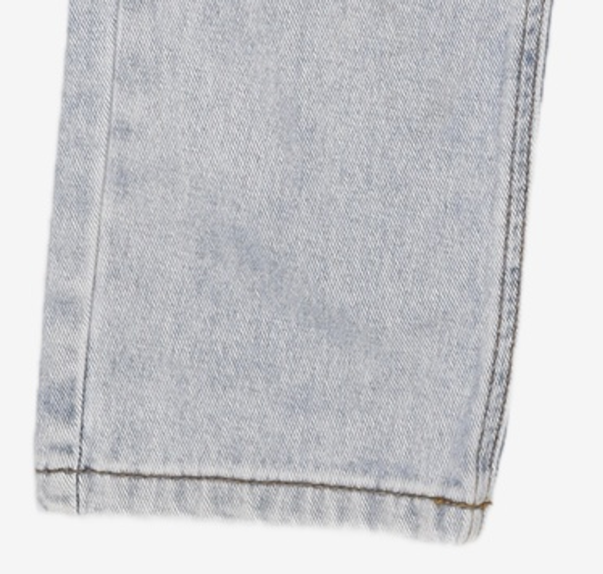 룩캐스트(LOOKAST) 라이트 블루 크리스 데님 팬츠 / LIGHT BLUE CRIS DENIM PANTS S