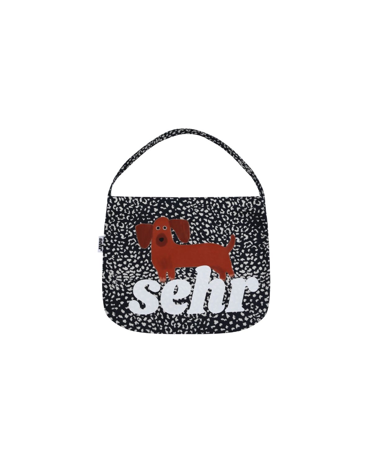 세르(SEHR) My Puppy Leopard Easy Bag (Navy)