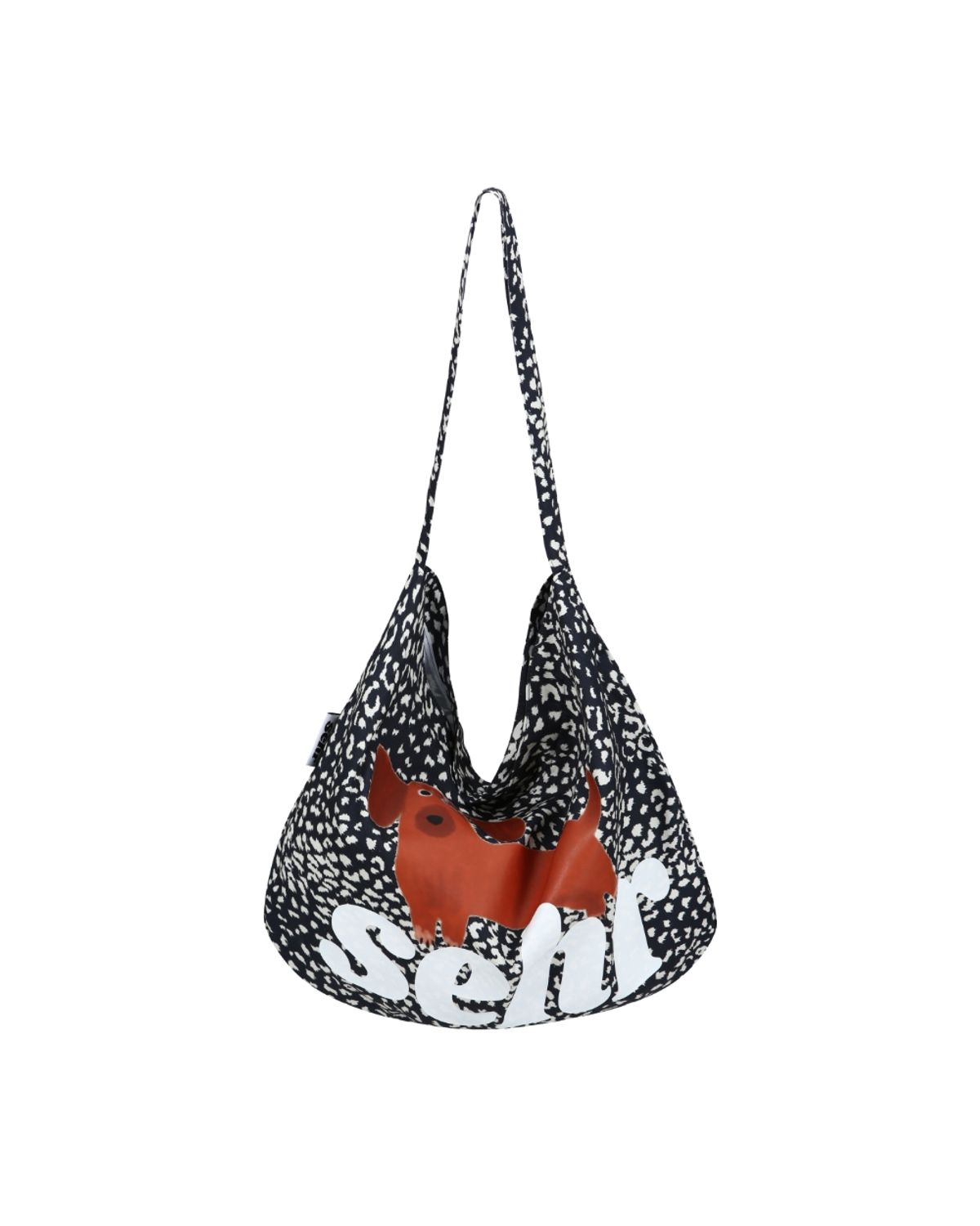세르(SEHR) My Puppy Leopard Easy Bag (Navy)