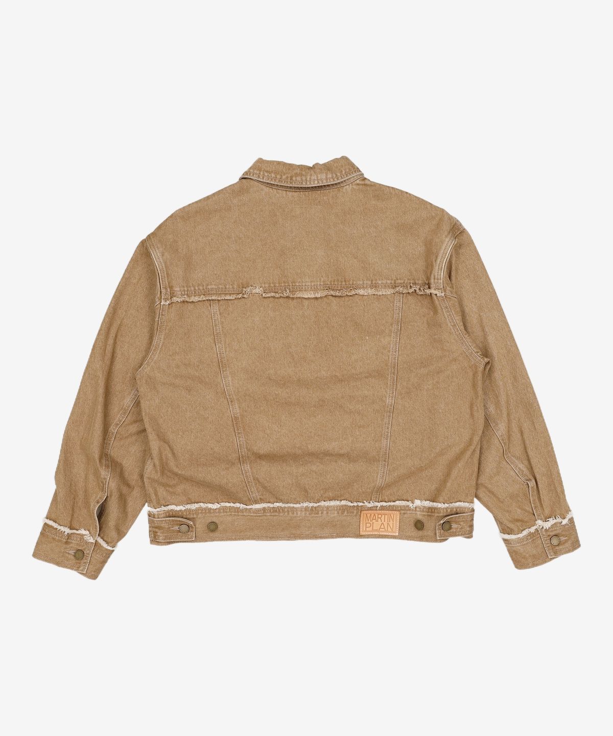 마틴플랜(MARTIN PLAN) Loose Out Denim Jacket - BROWN 105