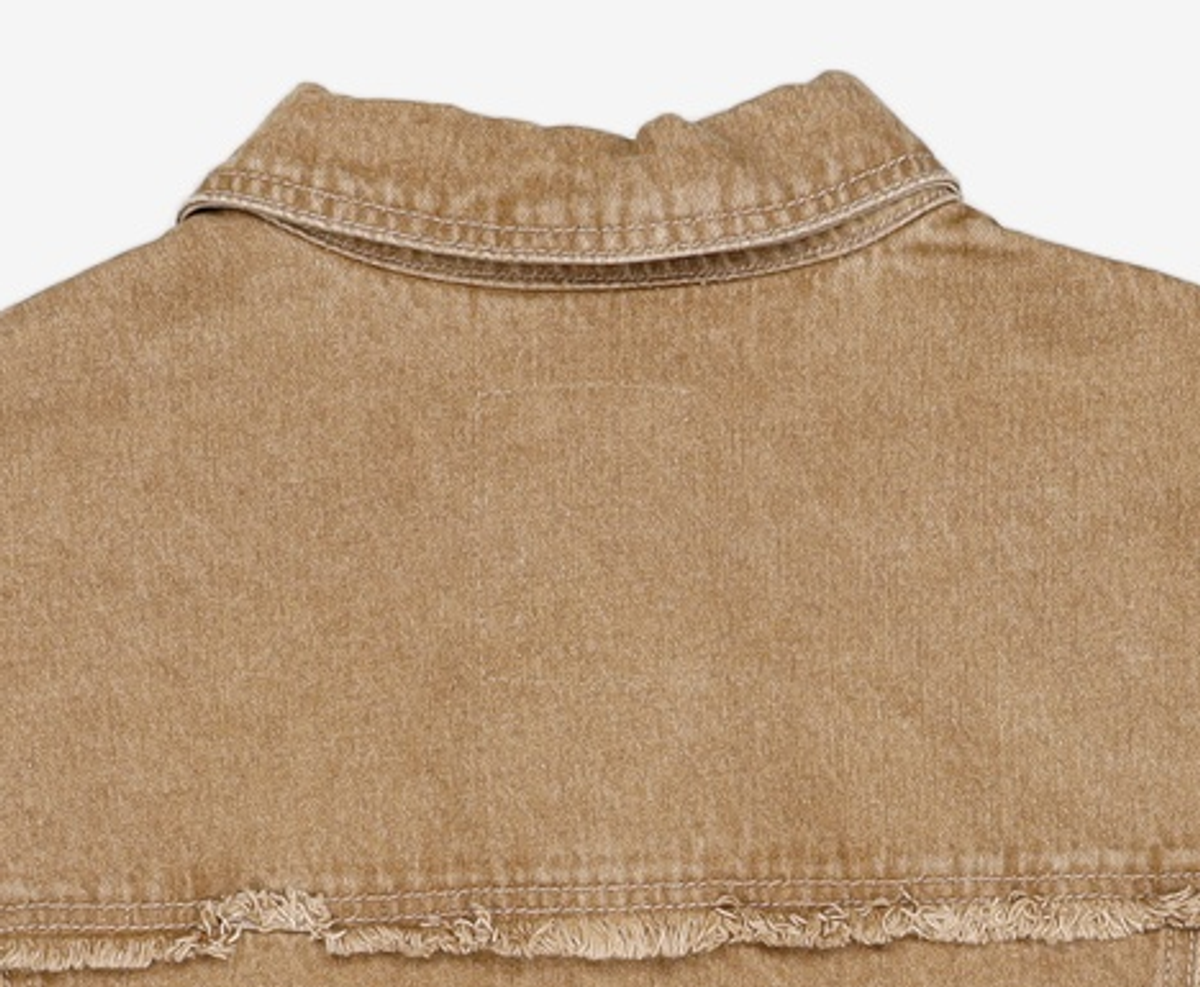 마틴플랜(MARTIN PLAN) Loose Out Denim Jacket - BROWN 105
