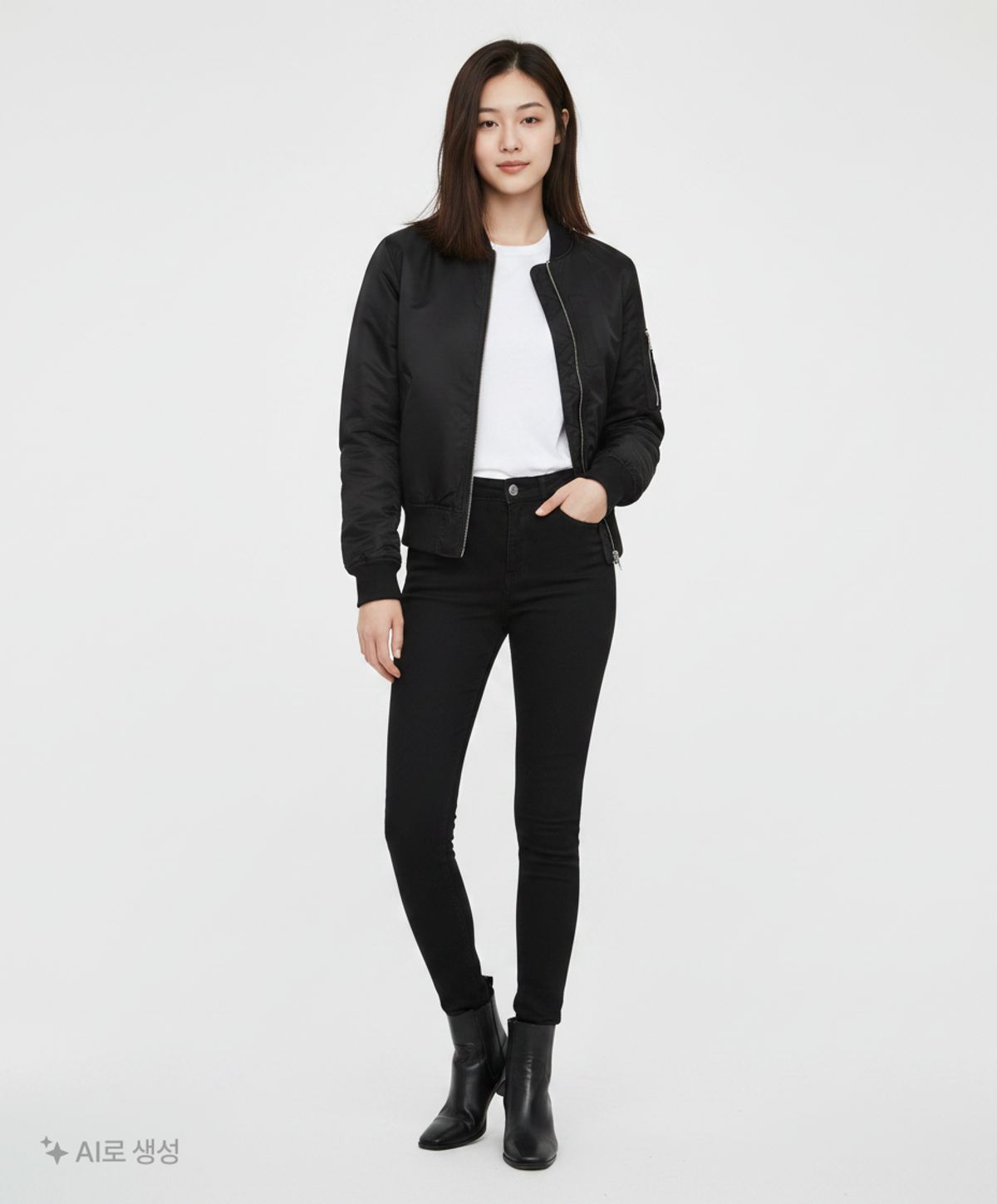 칼 라거펠트(KARL LAGERFELD) 항공 점퍼/블루종/MA-1 90