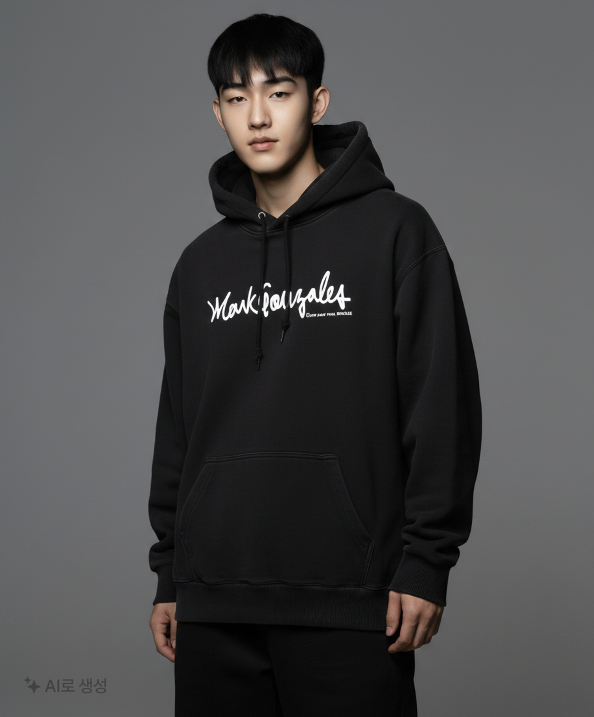 마크곤잘레스(MARK GONZALES) 후드 티셔츠 L