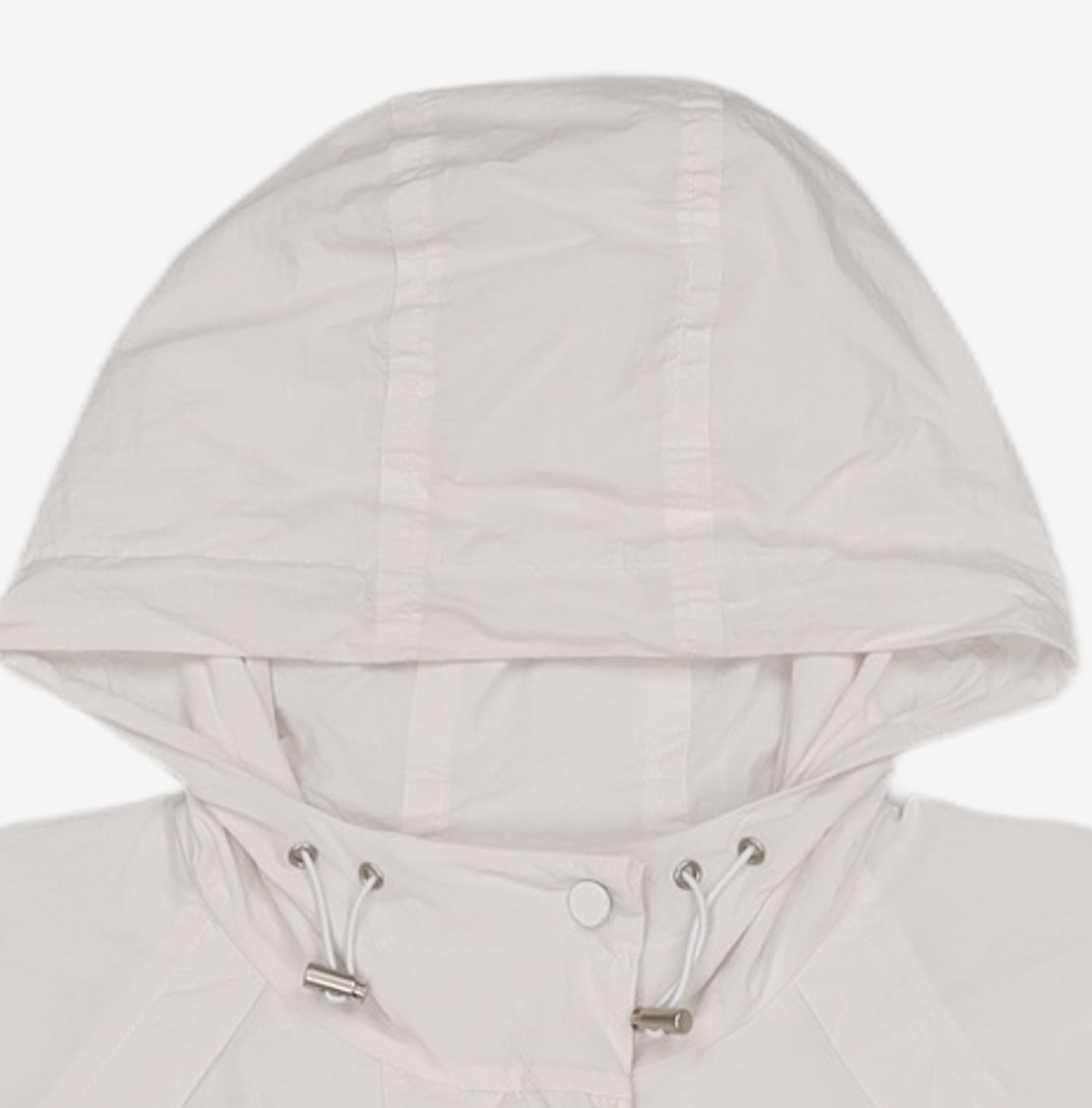 아위(AHWE) Nylon Zip-Up_WHITE FREE