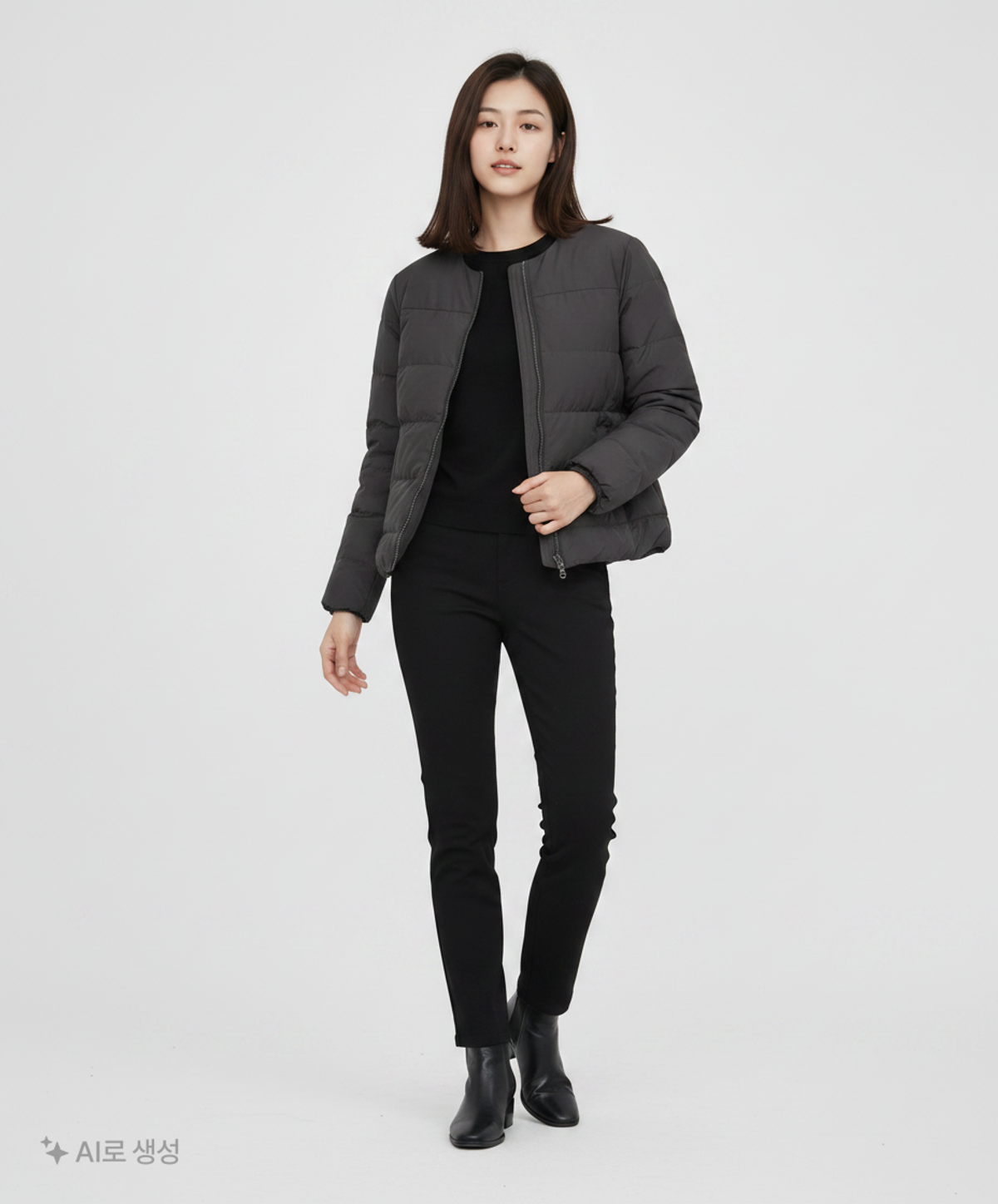 아이더(EIDER) 숏 패딩/숏 헤비 아우터 S