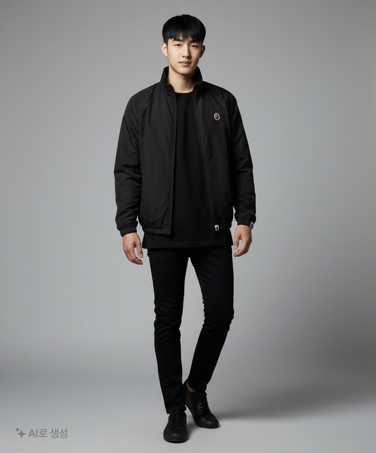 베이프(BAPE) 나일론/코치 재킷 S