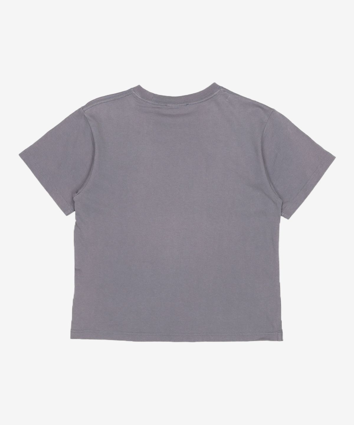 로우클래식(LOW CLASSIC) FOAMING PRINTING LOGO T-SHIRT_CHARCOAL_LC242_TS18CC M