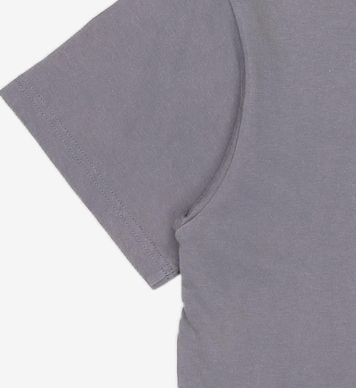 로우클래식(LOW CLASSIC) FOAMING PRINTING LOGO T-SHIRT_CHARCOAL_LC242_TS18CC M