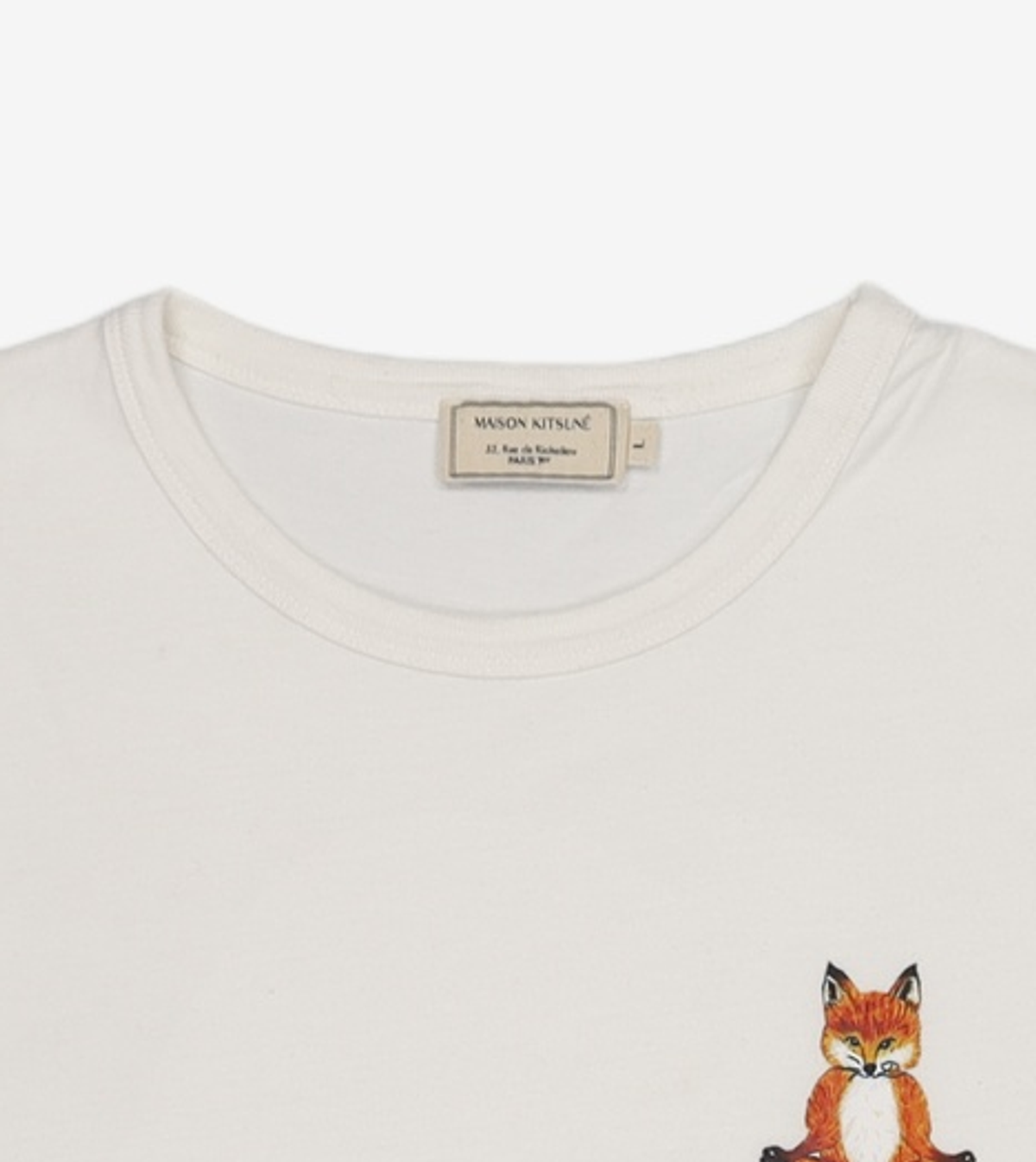 메종 키츠네(MAISON KITSUNE) 반소매 티셔츠 L