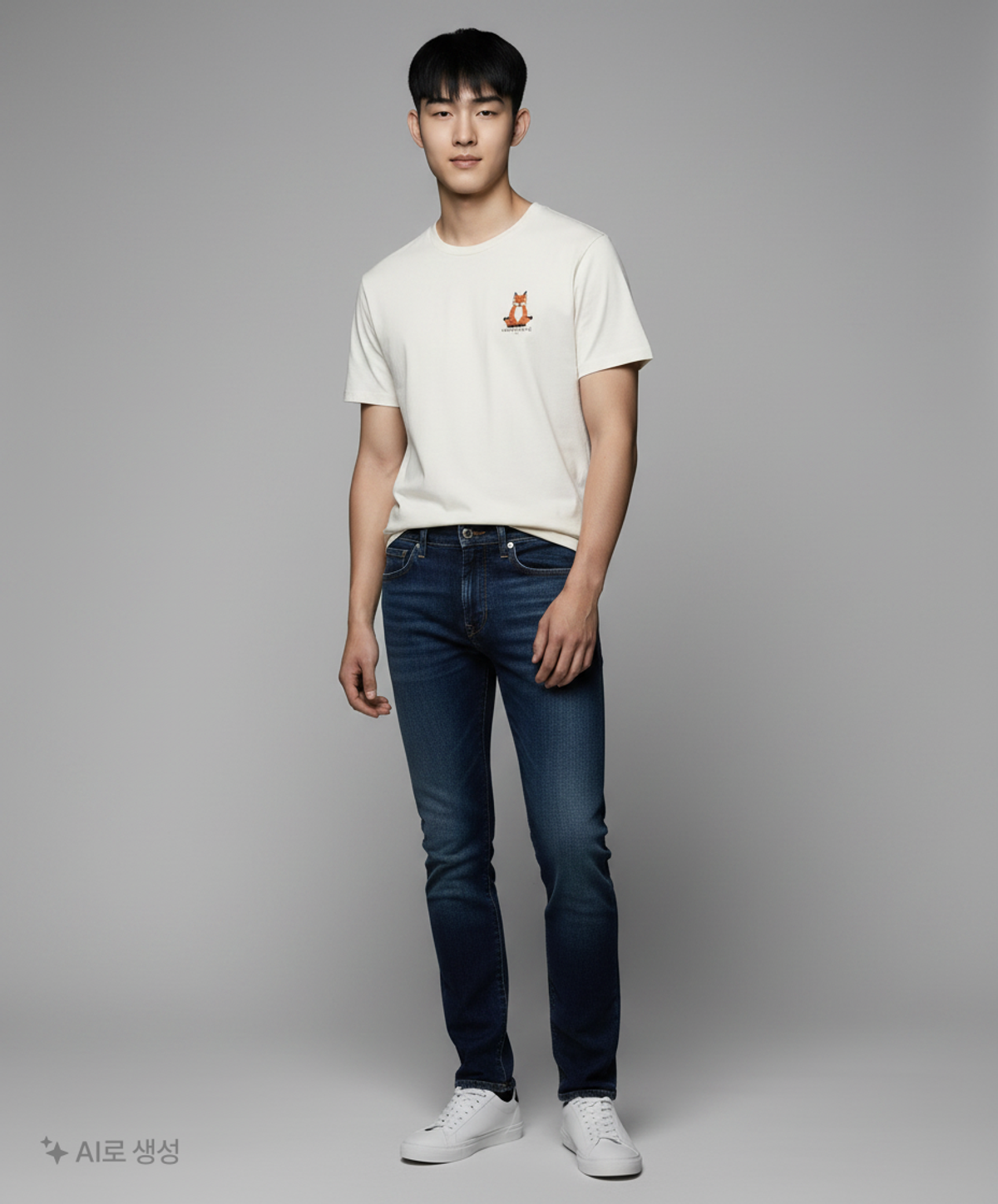 메종 키츠네(MAISON KITSUNE) 반소매 티셔츠 L