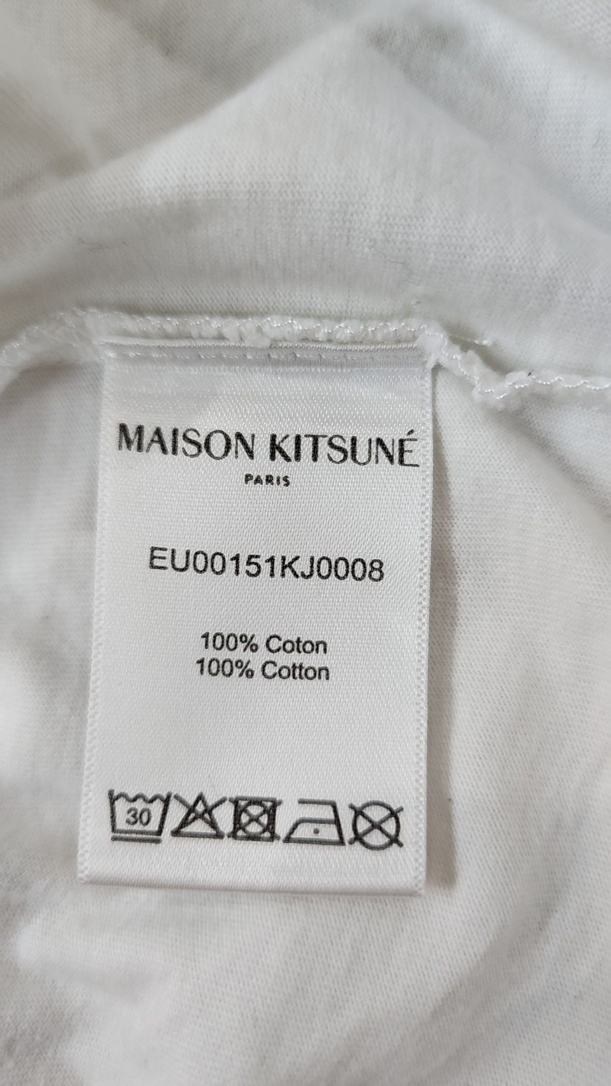 메종 키츠네(MAISON KITSUNE) 반소매 티셔츠 L