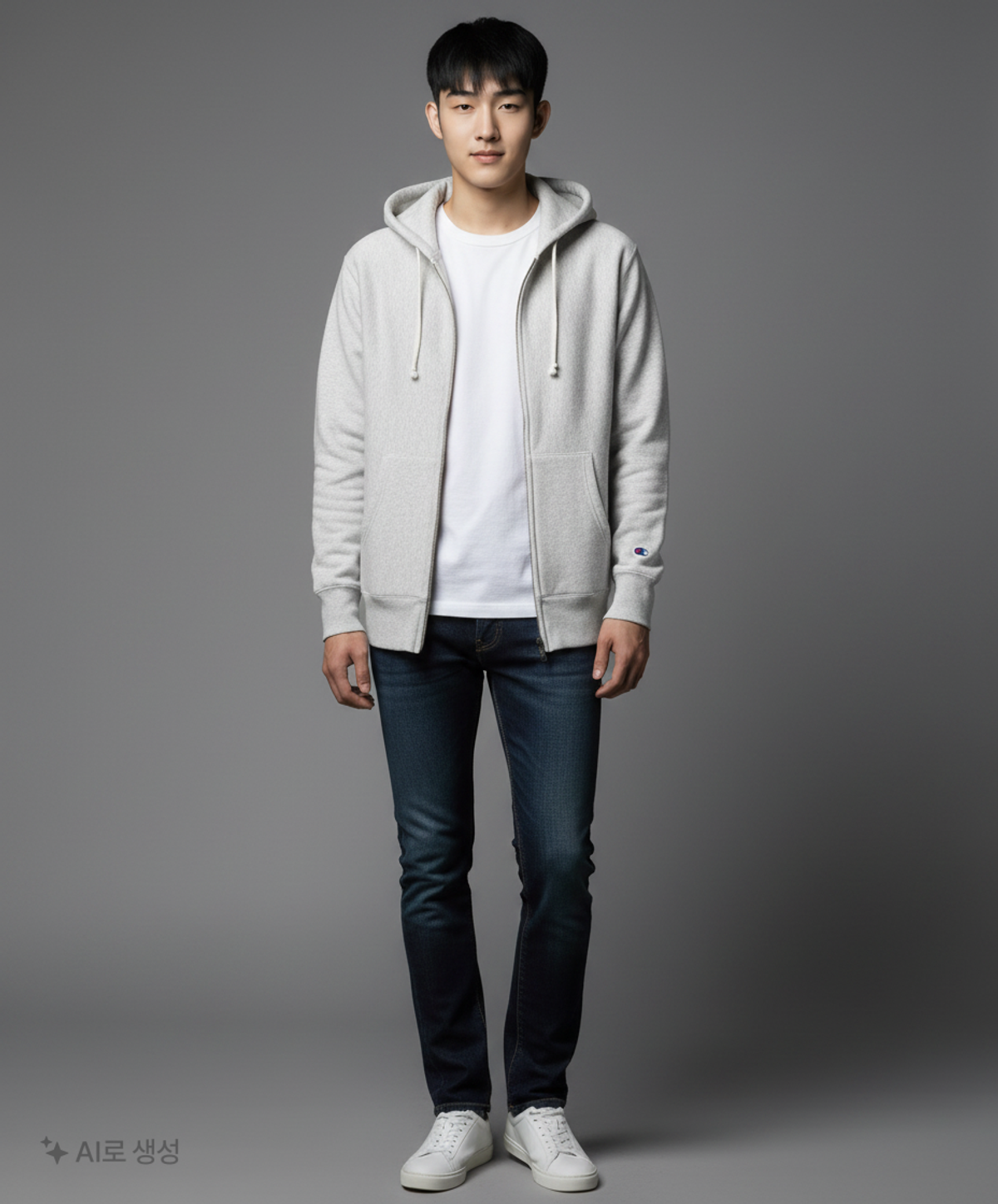 챔피온(CHAMPION) 후드 집업 XL