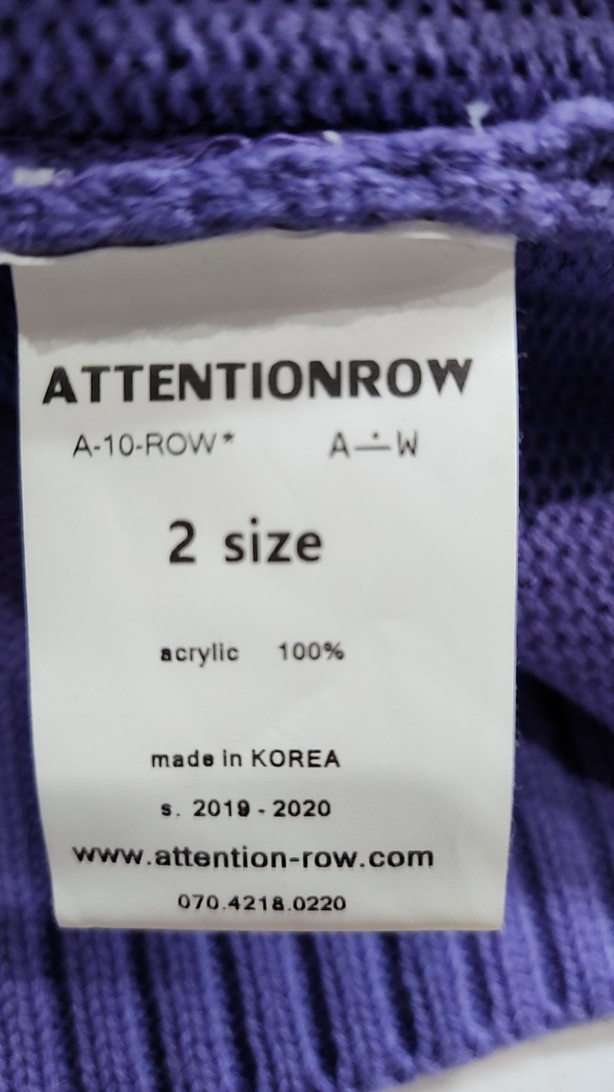 어텐션로우(ATTENTIONROW) 니트/스웨터 2