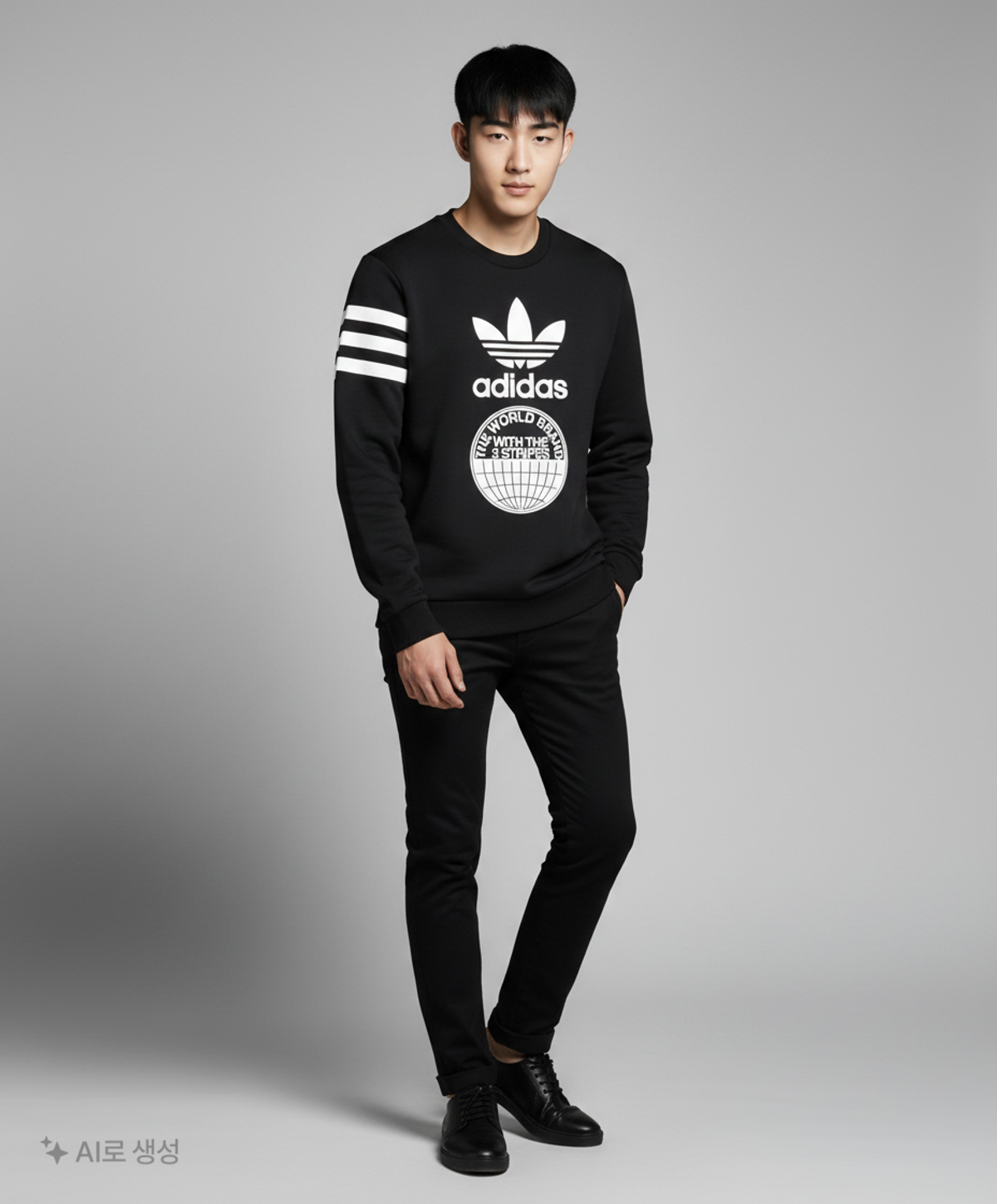 아디다스(ADIDAS) 맨투맨/스웨트셔츠 100