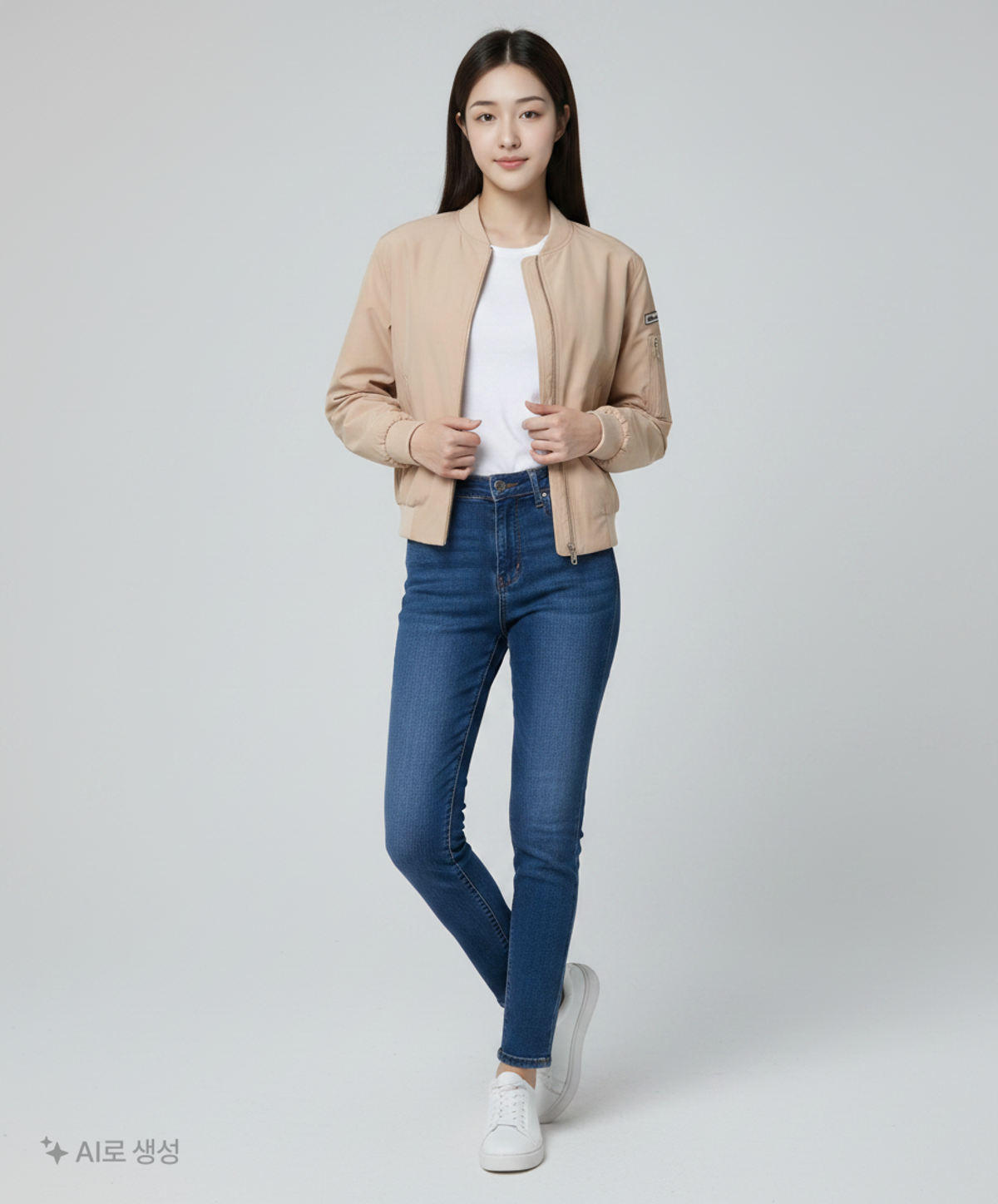 베스띠벨리(BESTIBELLI) 항공 점퍼/블루종/MA-1 85-94-160