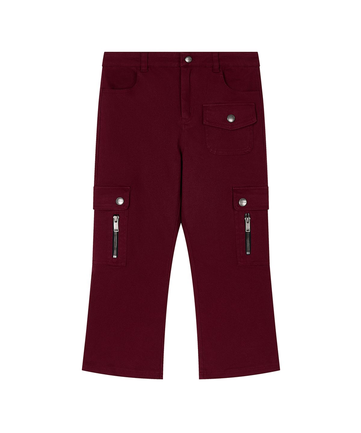 로타입(ROUGHTYPE) Pocket Cargo Capri Pants - Red