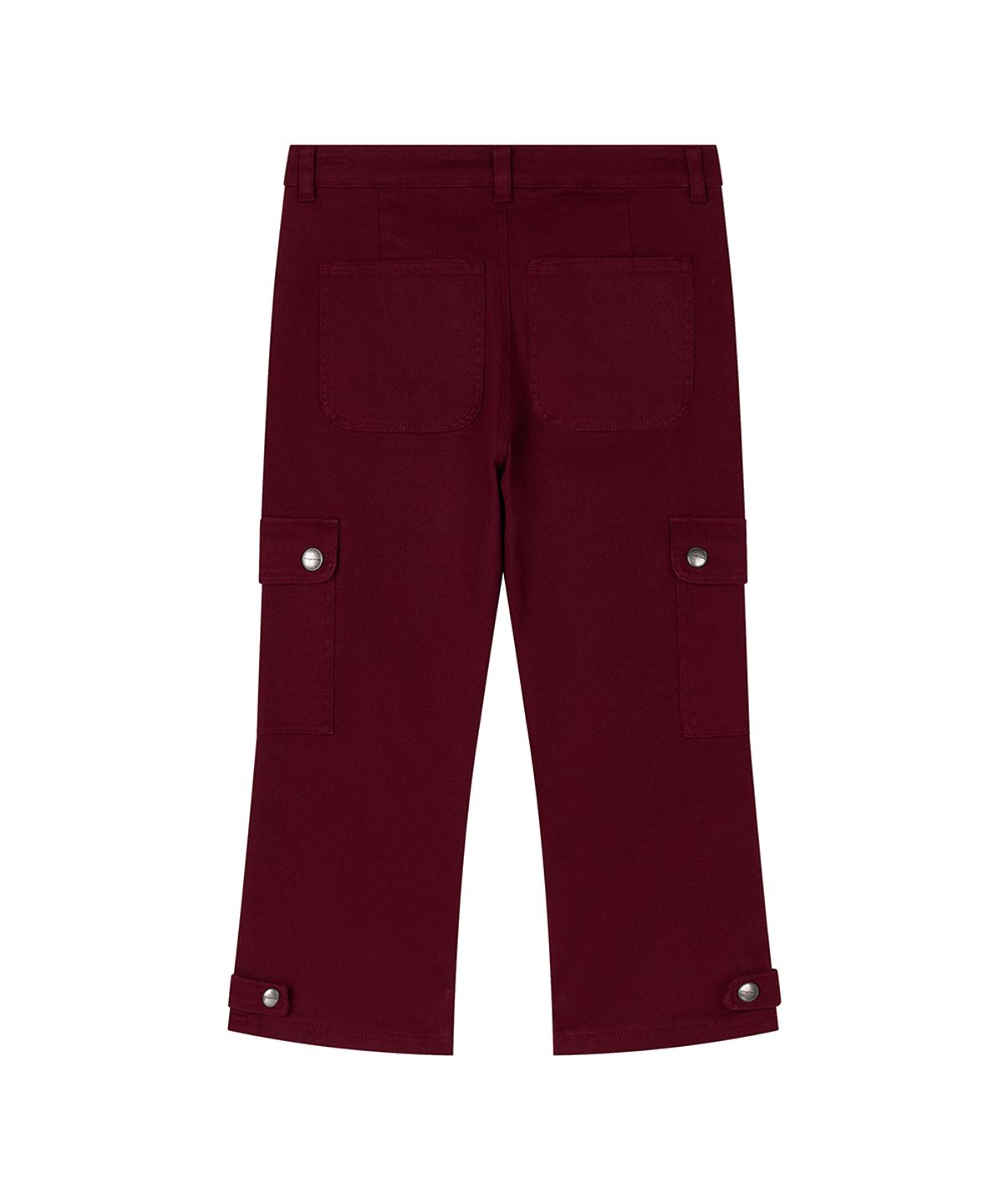 로타입(ROUGHTYPE) Pocket Cargo Capri Pants - Red