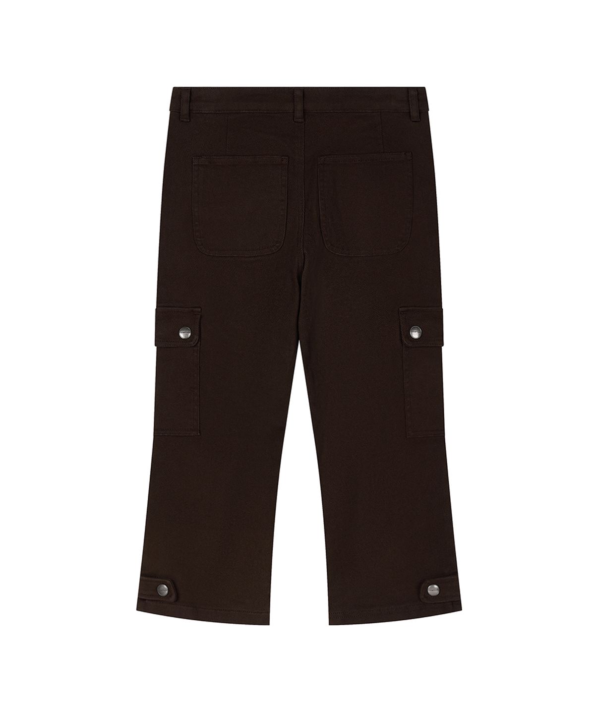 로타입(ROUGHTYPE) Pocket Cargo Capri Pants - Brown