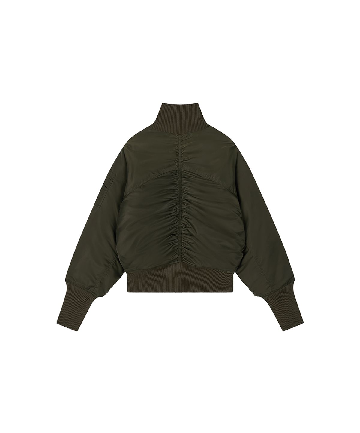 로타입(ROUGHTYPE) Utility Bold Rib MA-1 Jacket - Khaki