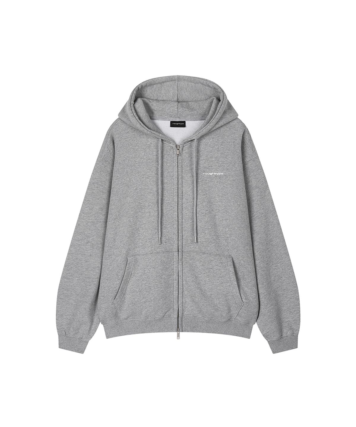 로타입(ROUGHTYPE) roughtype Signature Over Fit Hood Zip-up - Gray