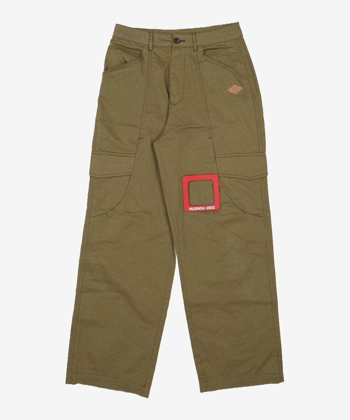 꼬모니노즈(COMONINOZ) W WENDY COTTON PANTS [KHAKI] S