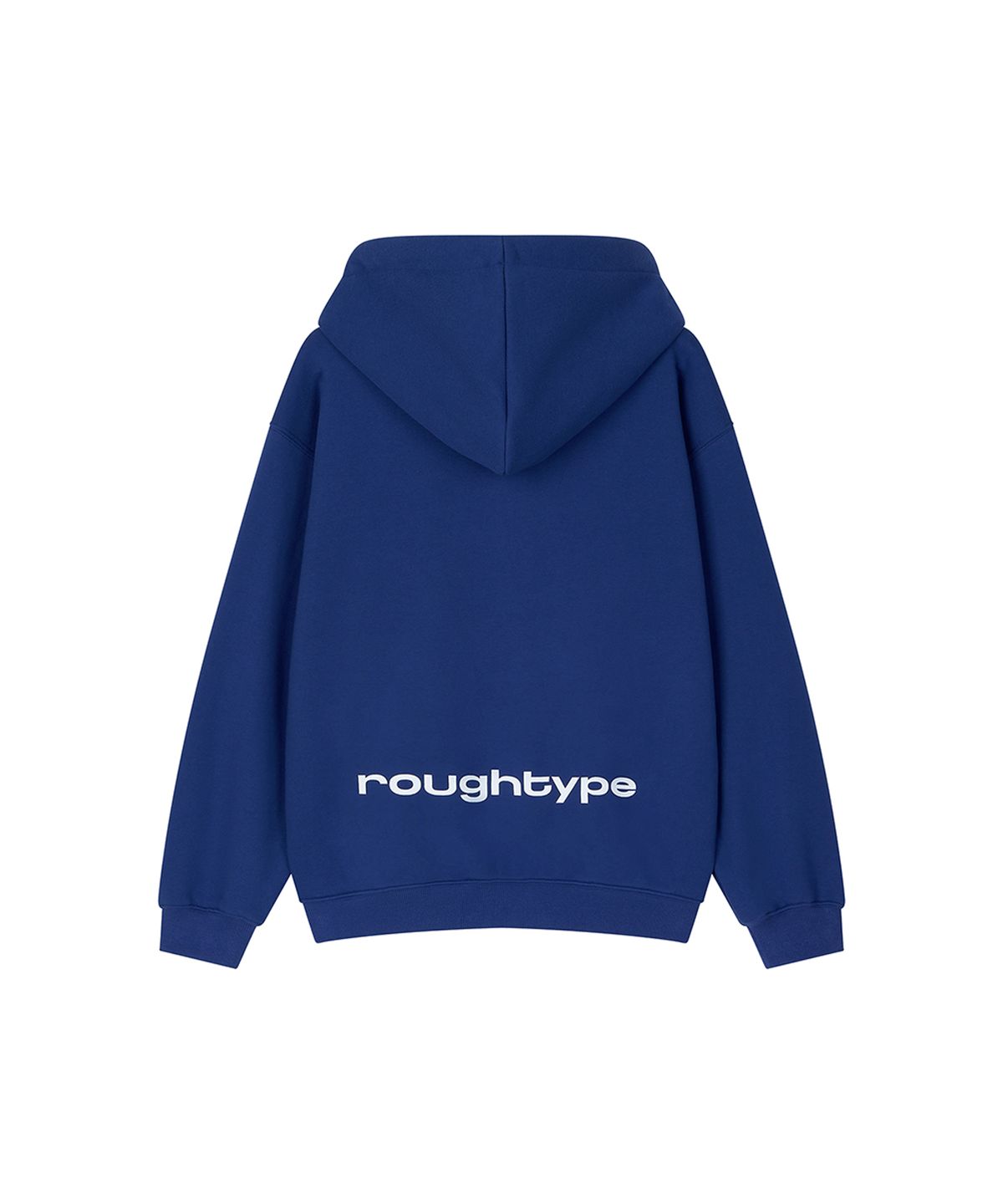로타입(ROUGHTYPE) roughtype Signature Over Fit Hood Zip-up - Blue