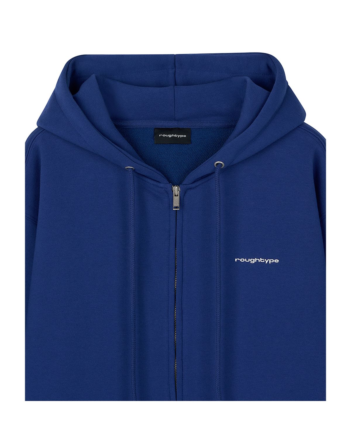 로타입(ROUGHTYPE) roughtype Signature Over Fit Hood Zip-up - Blue