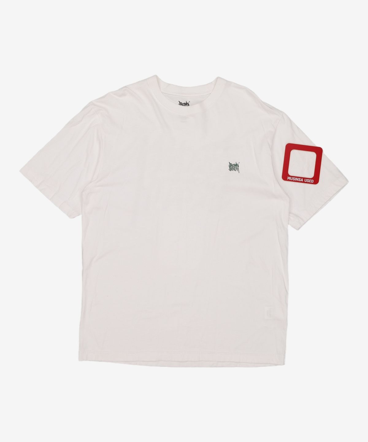 브라운브레스(BROWNBREATH) TAG TEE - ASH L