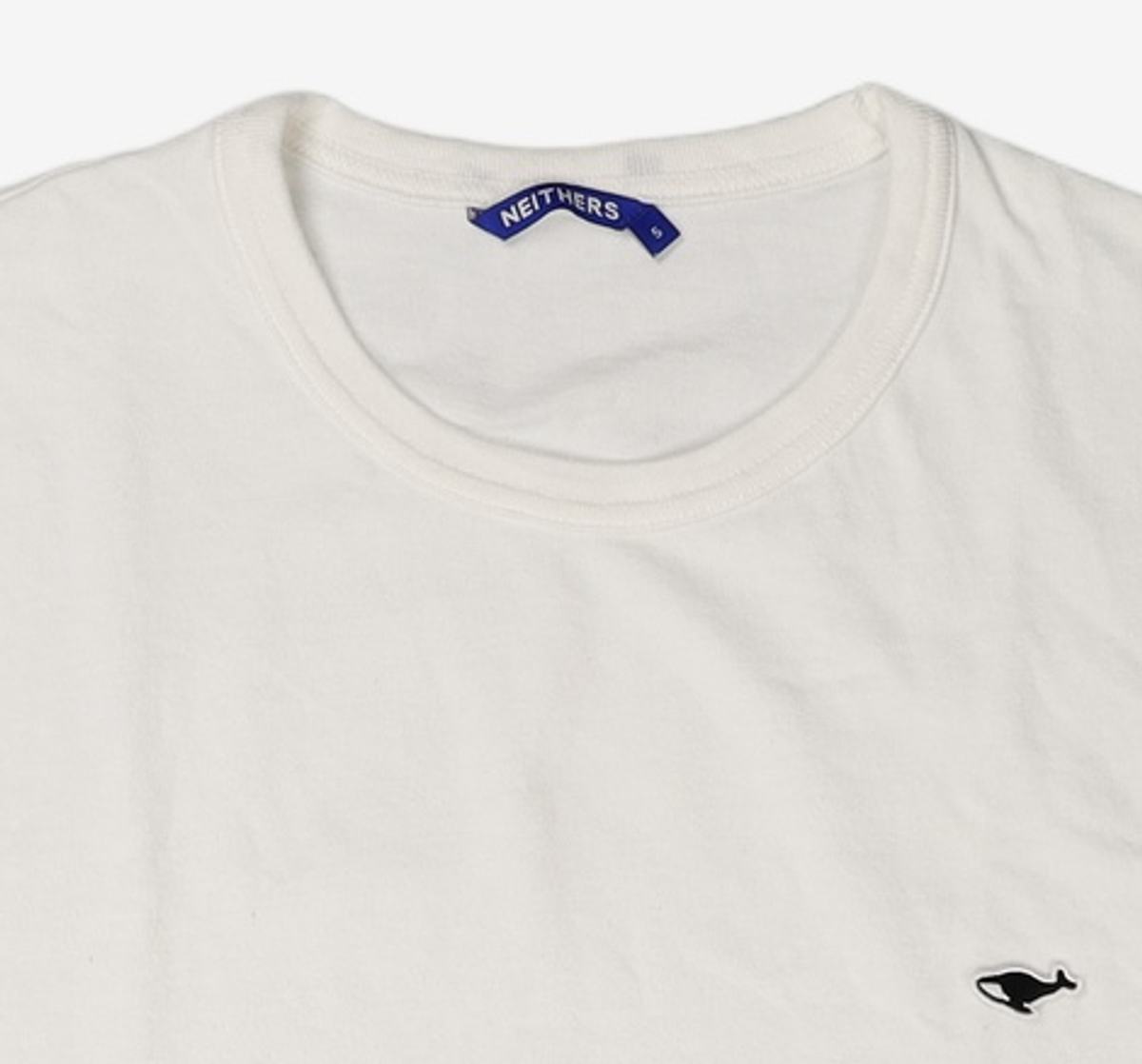 네이더스(NEITHERS) BASIC S/S T-SHIRT (OFF WHITE) 5