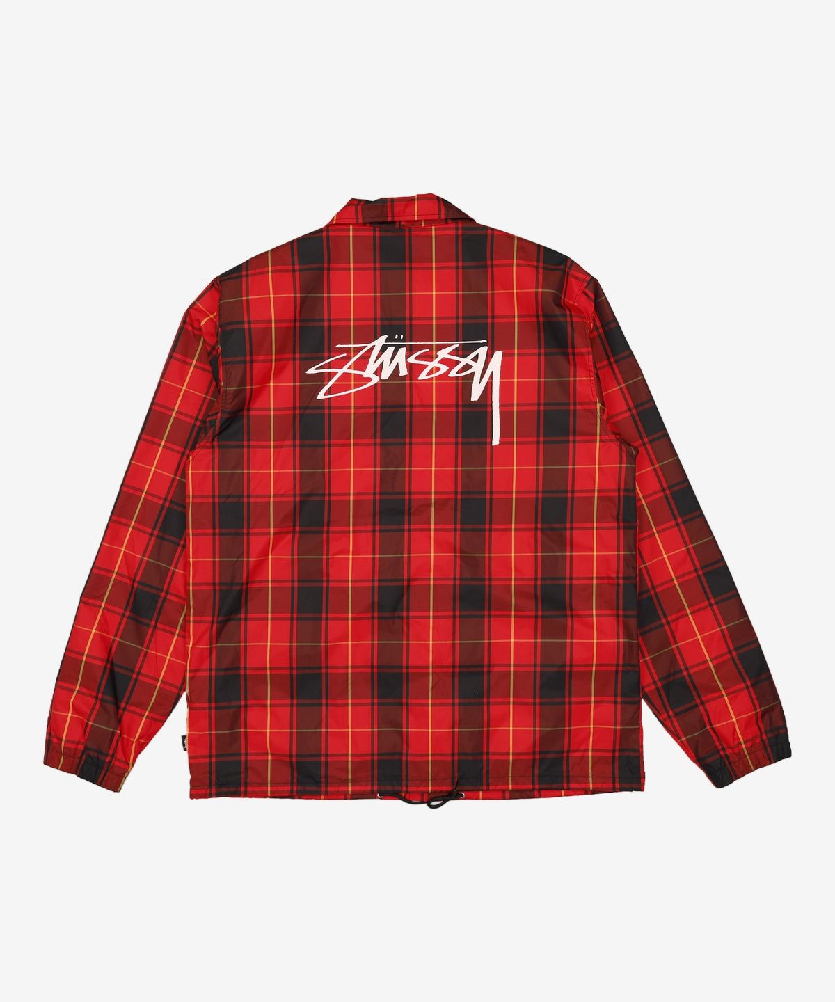 스투시(STUSSY) 스투시 115353 CRUIZE COACH JACKET-RED PLAID XXL