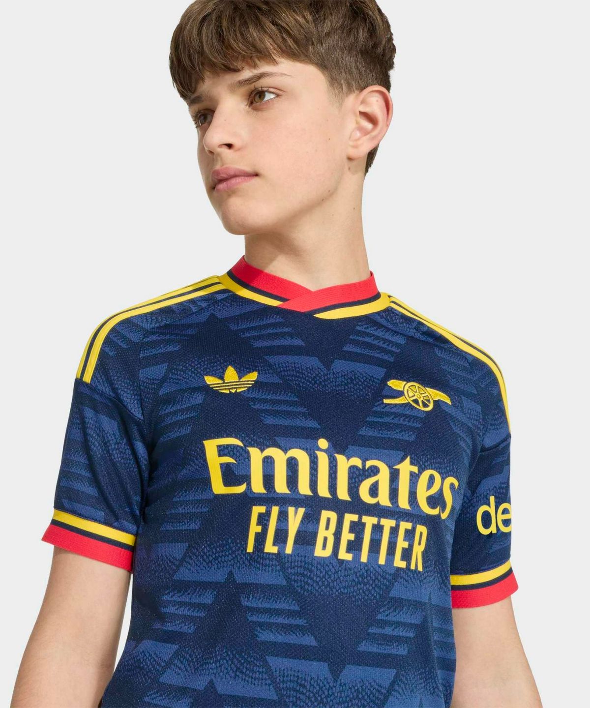 아디다스 키즈(ADIDAS KIDS) 아스널 FC 26/27 어웨이 저지 키즈 - 네이비 / KB9963