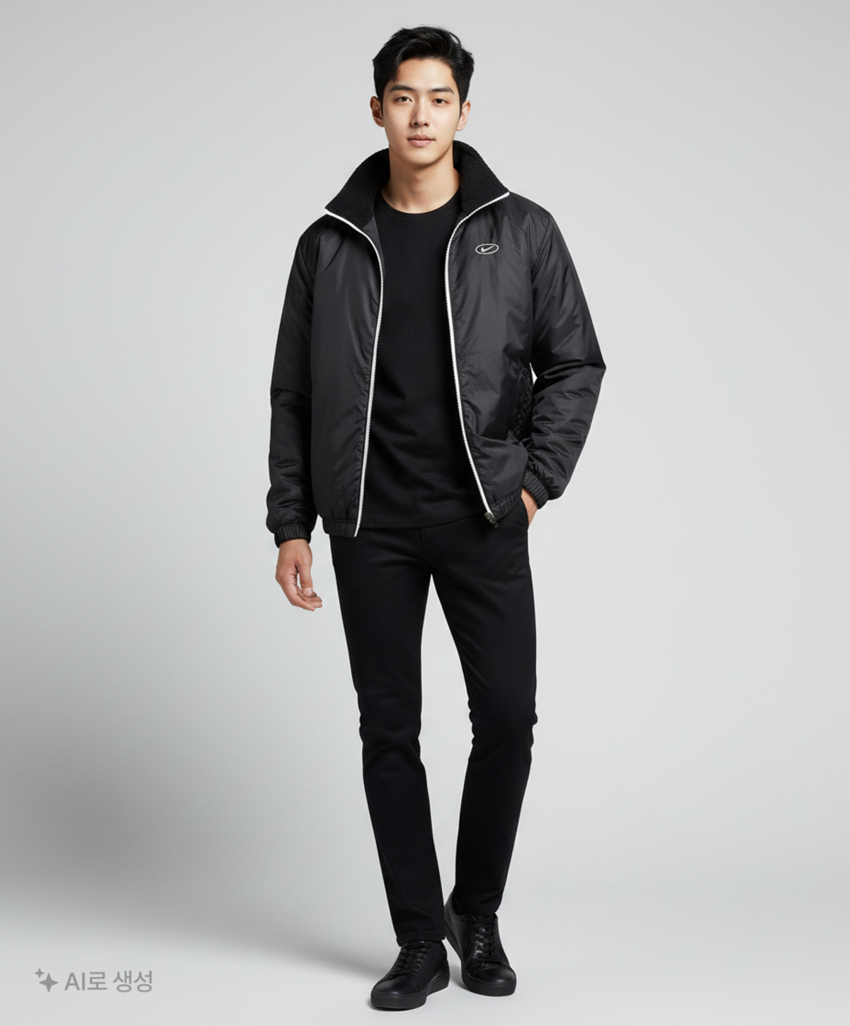 나이키(NIKE) 나일론/코치 재킷 S